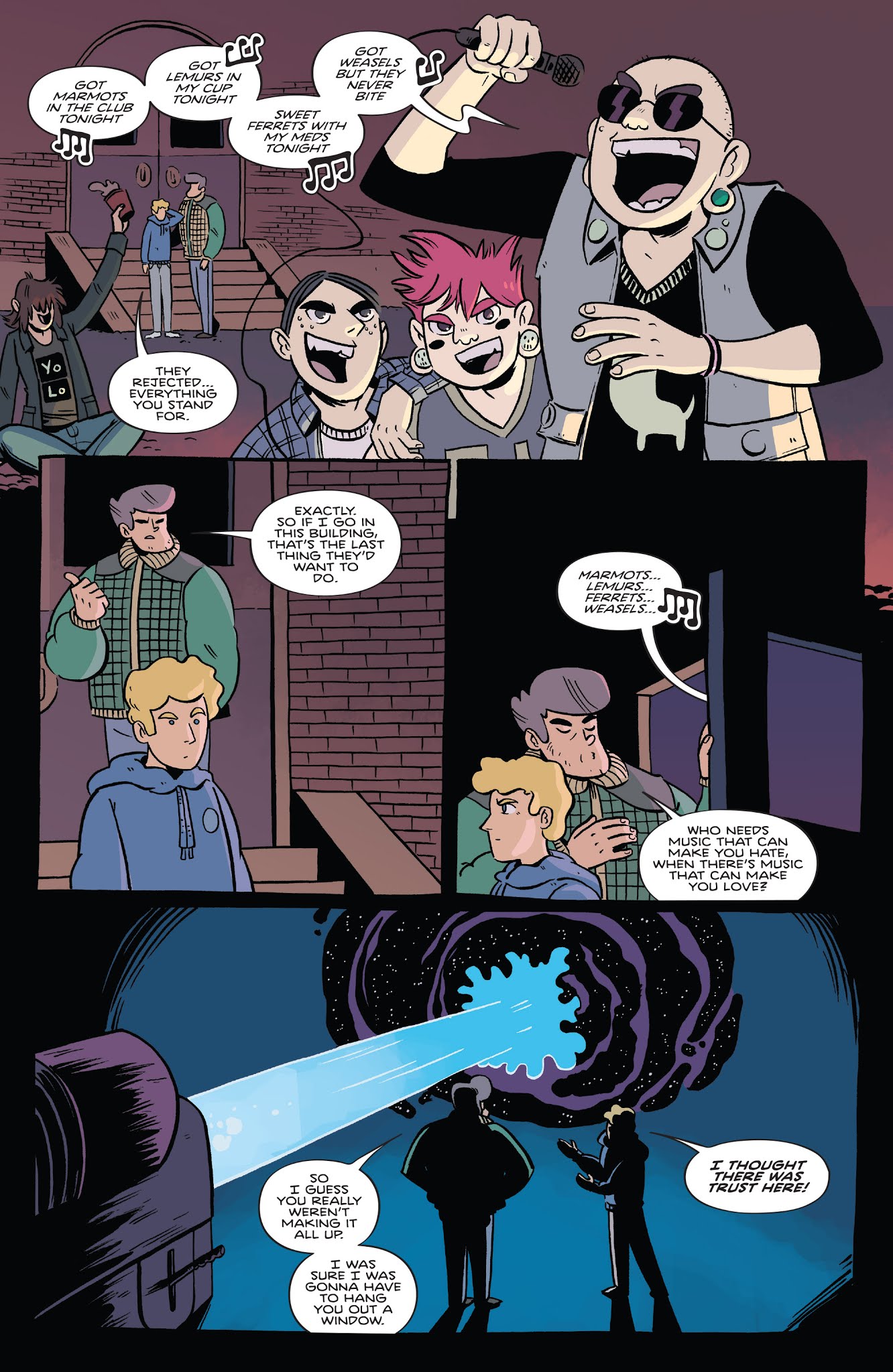 Read online By Night comic -  Issue #3 - 22