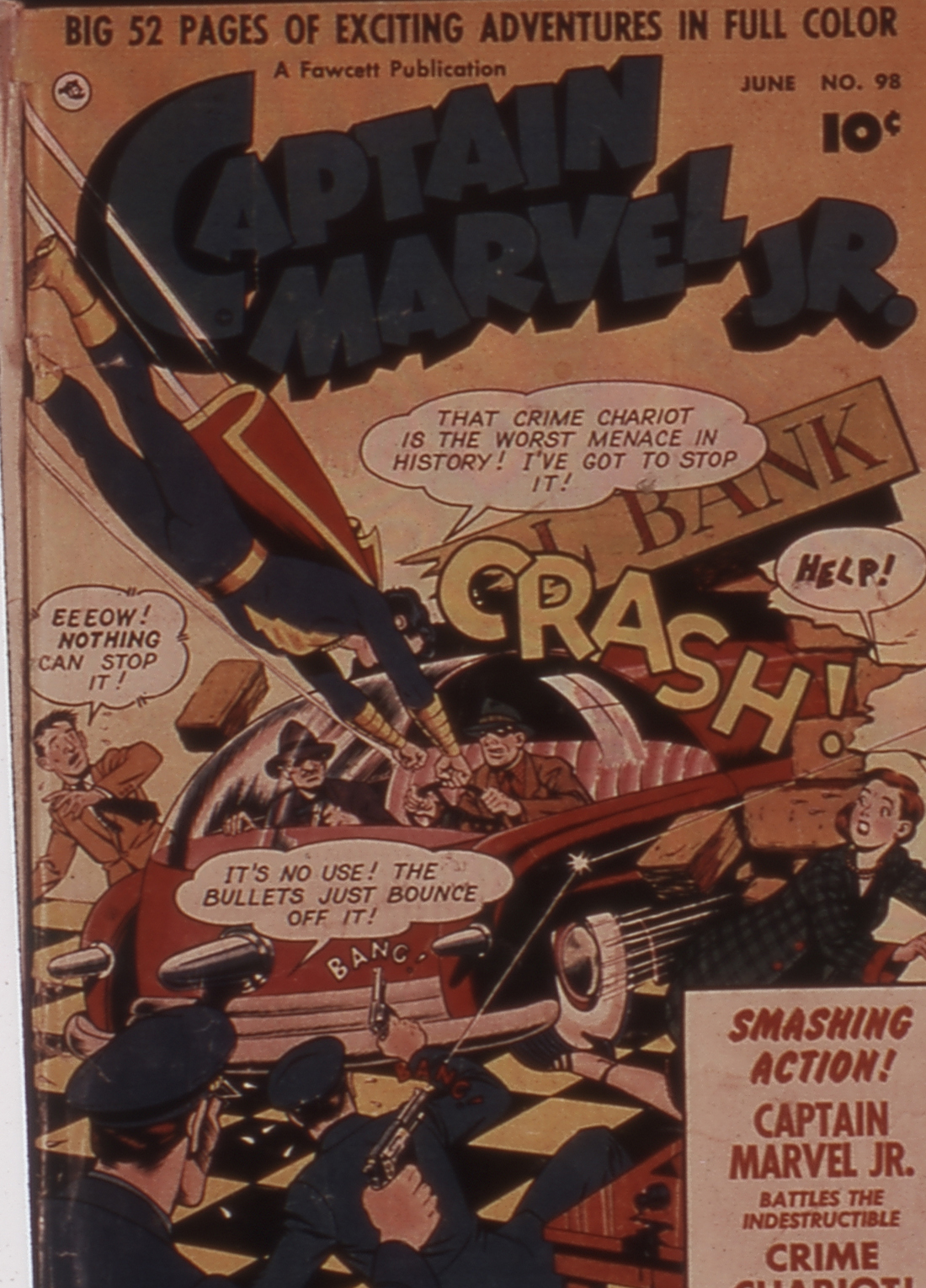 Read online Captain Marvel, Jr. comic -  Issue #98 - 1