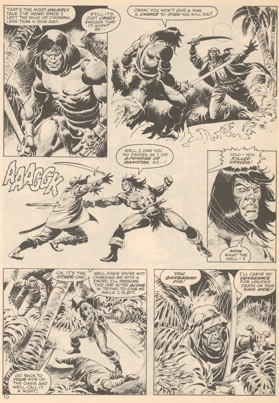 Read online The Savage Sword Of Conan comic -  Issue #54 - 10