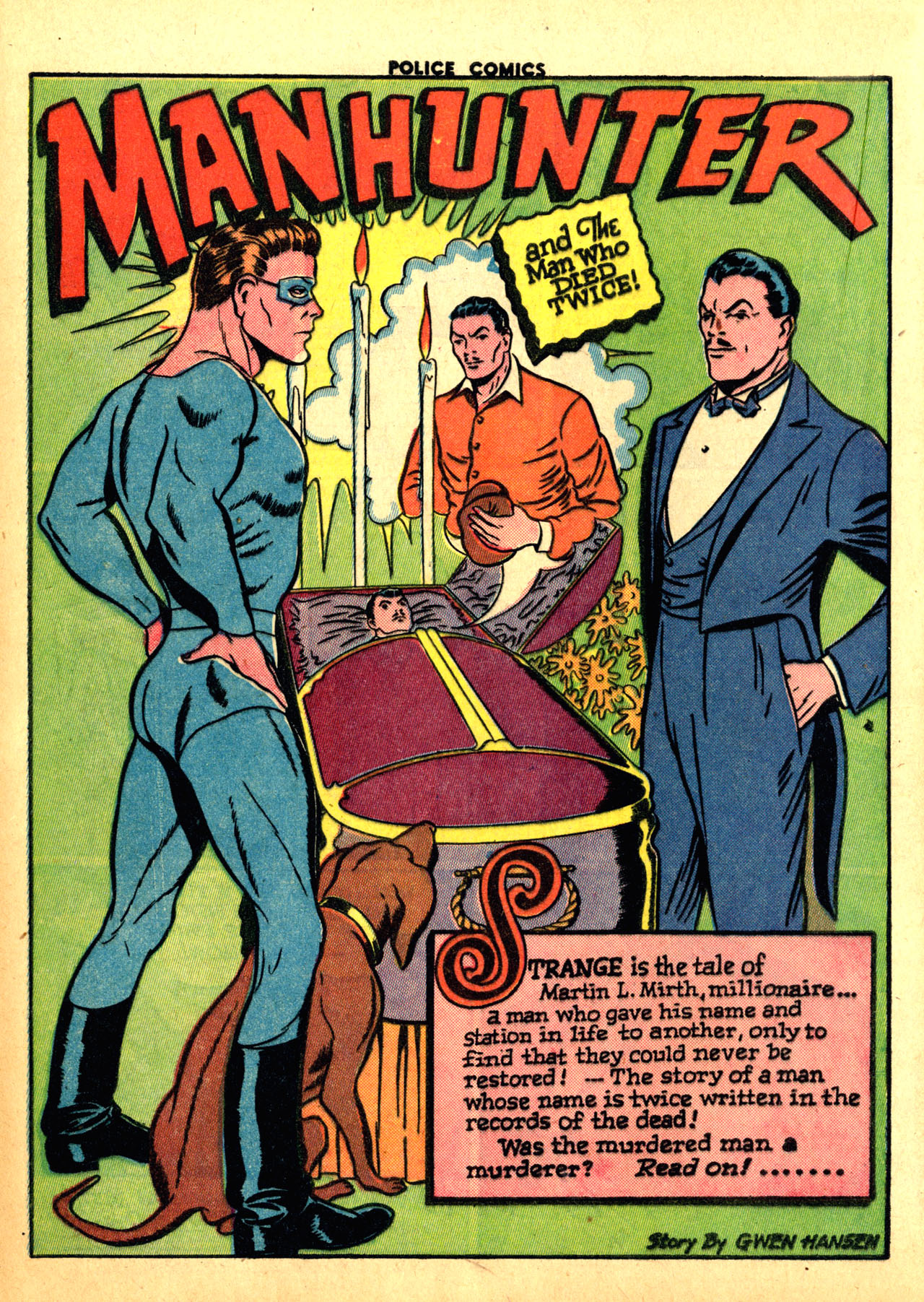 Read online Police Comics comic -  Issue #27 - 30