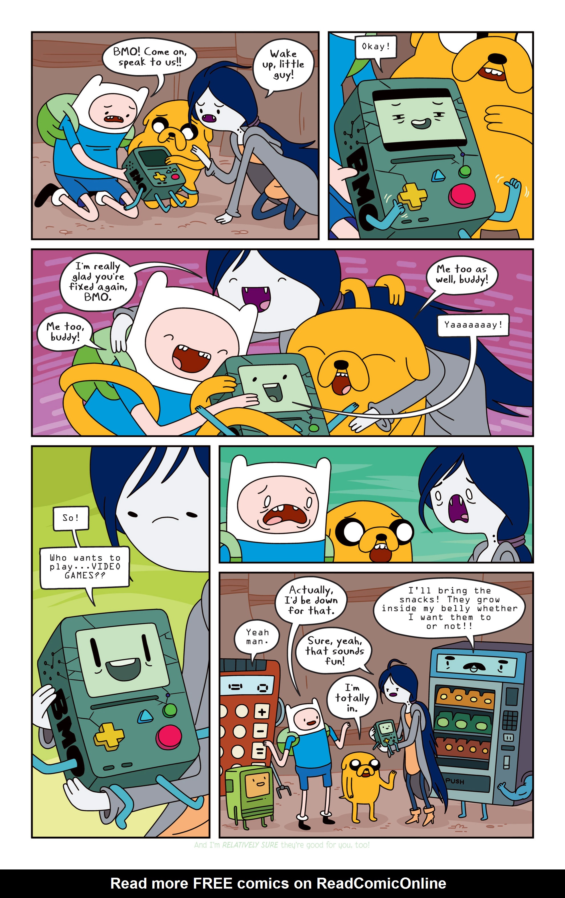 Read online Adventure Time comic -  Issue #14 - 19