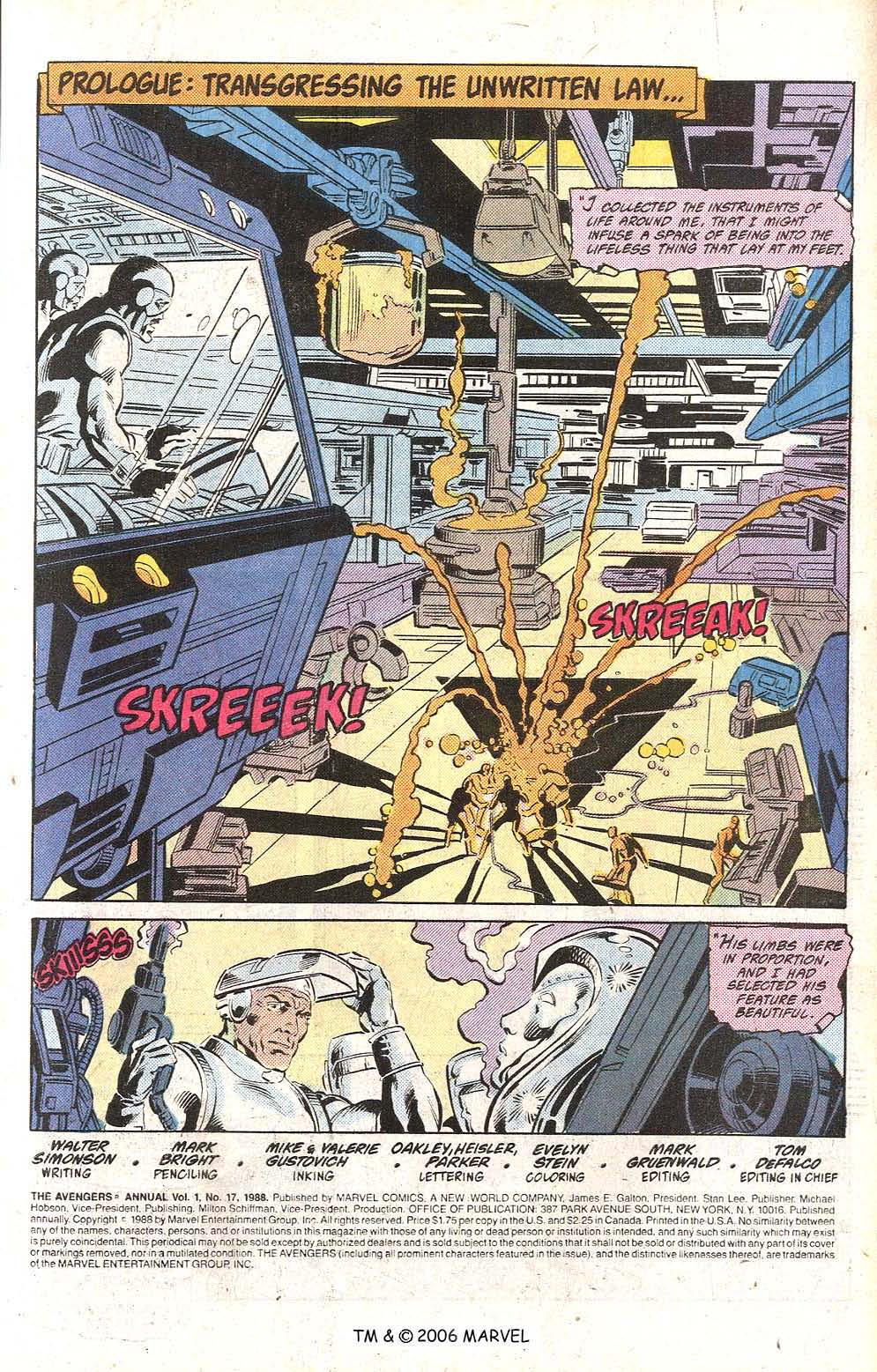 Read online The Avengers (1963) comic -  Issue #298b - 3