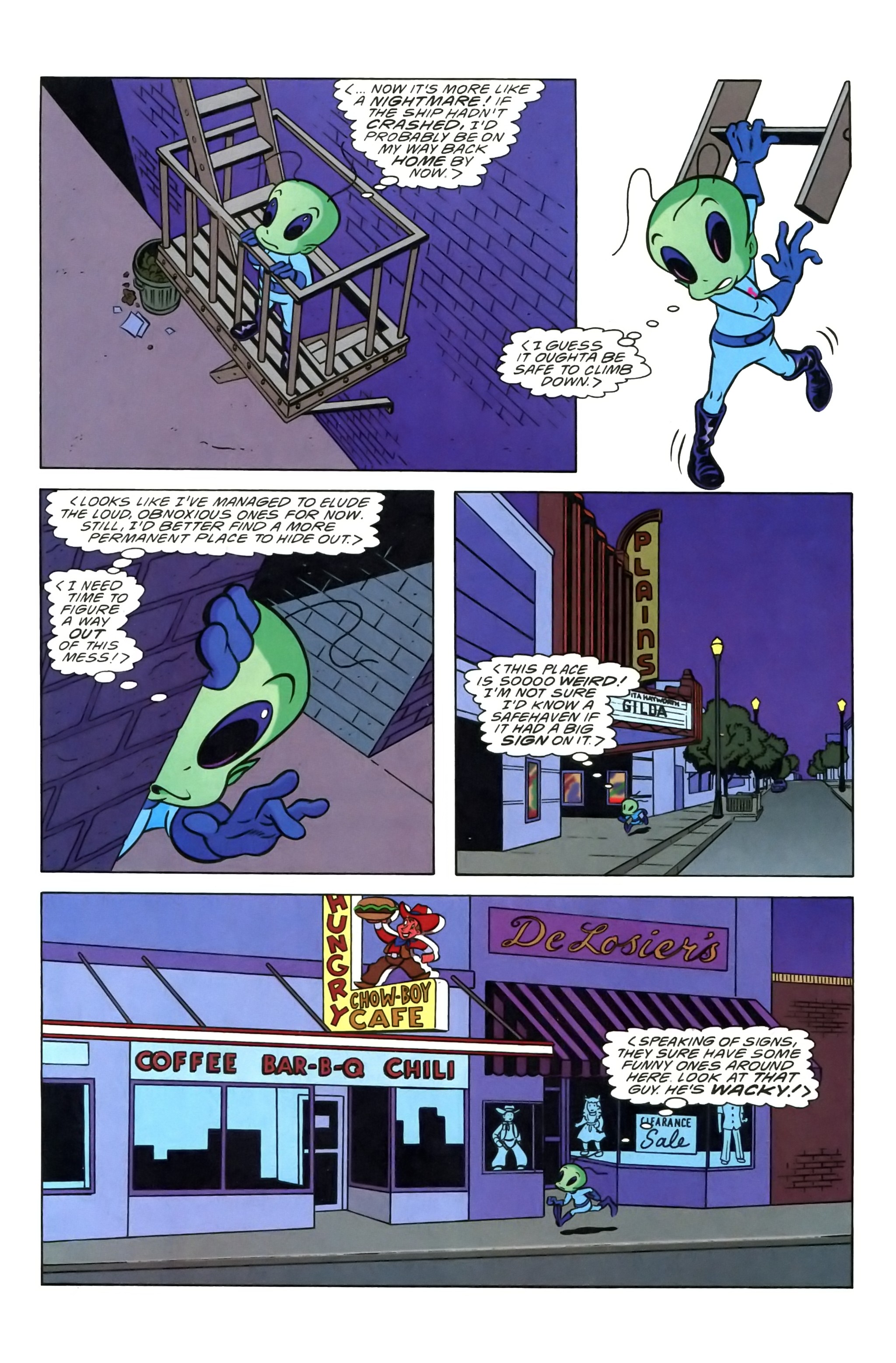 Read online Roswell: Little Green Man comic -  Issue #1 - 17