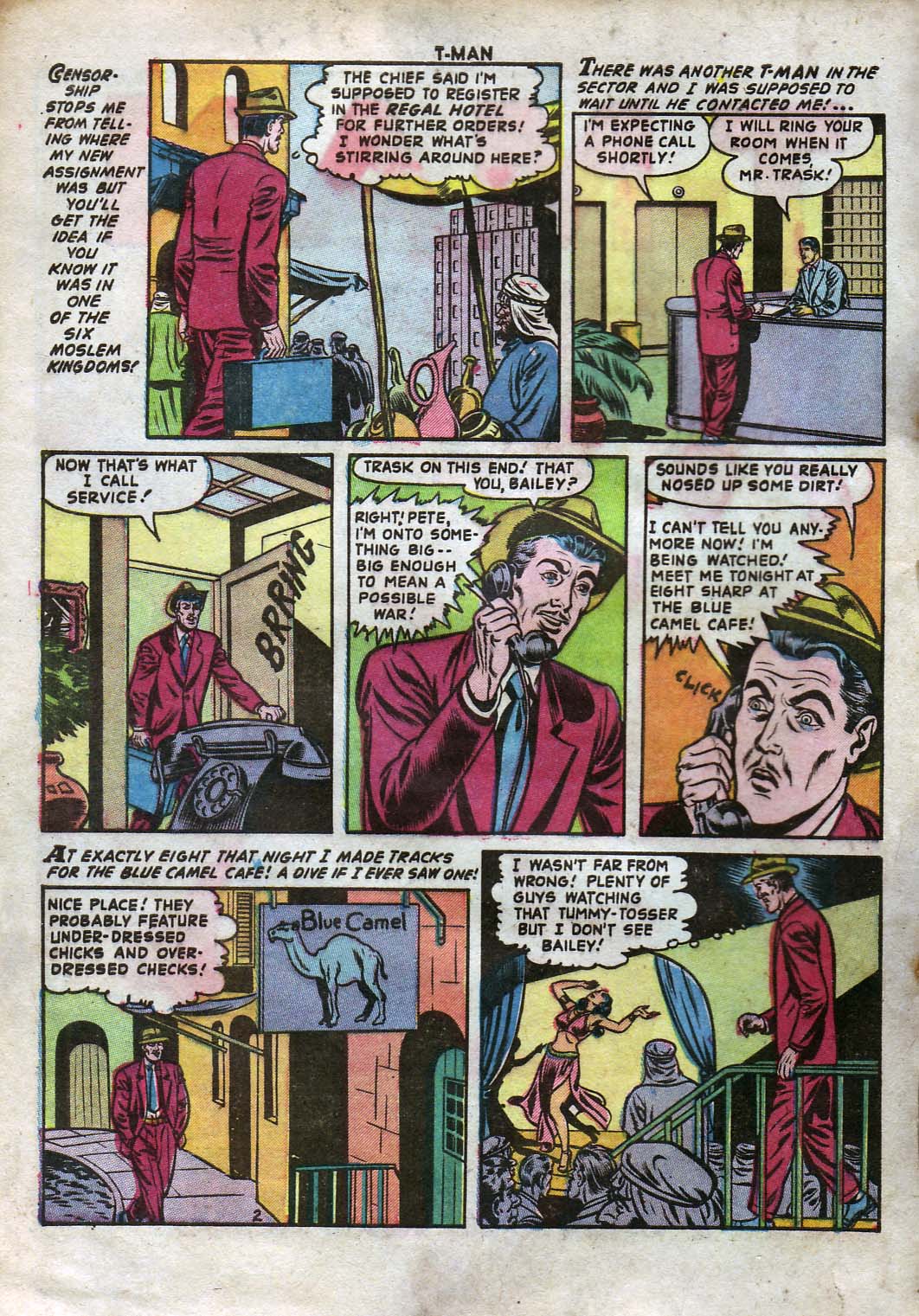 Read online T-Man: World Wide Trouble Shooter comic -  Issue #9 - 4