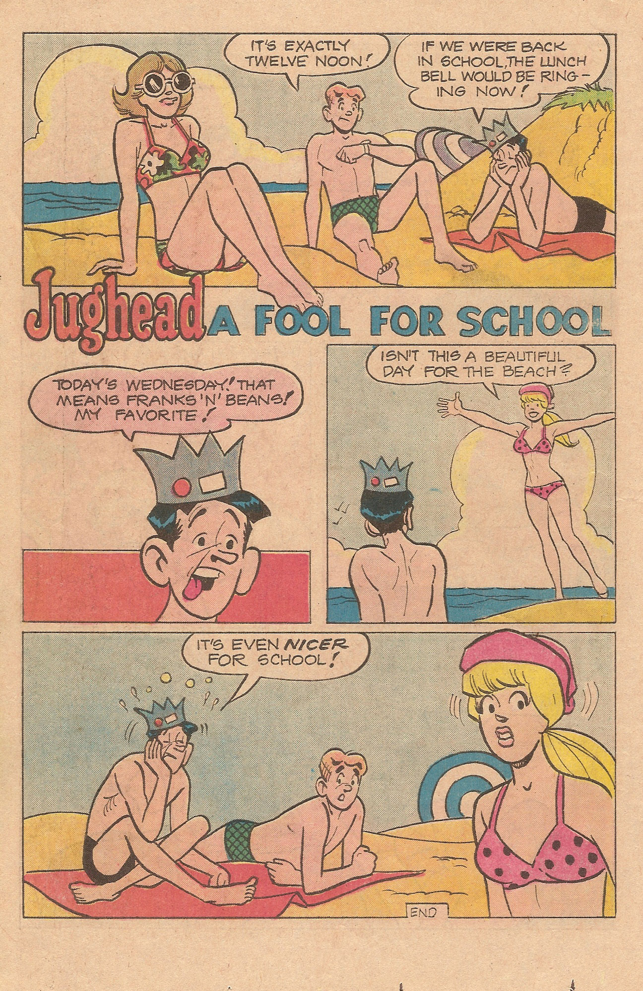 Read online Jughead (1965) comic -  Issue #281 - 18