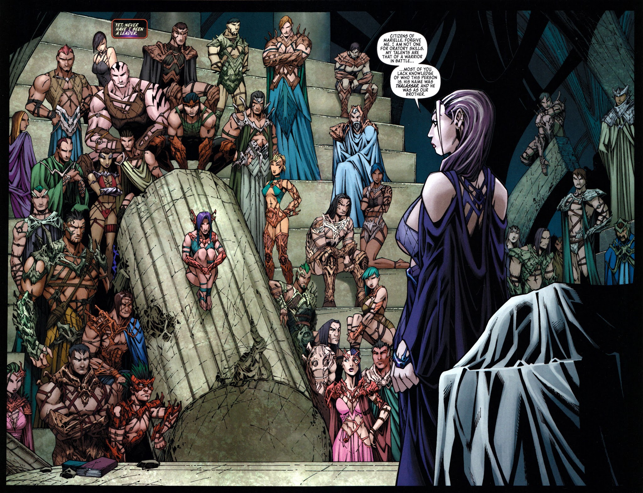 Read online Michael Turner's Fathom: Kiani comic -  Issue #3 - 4