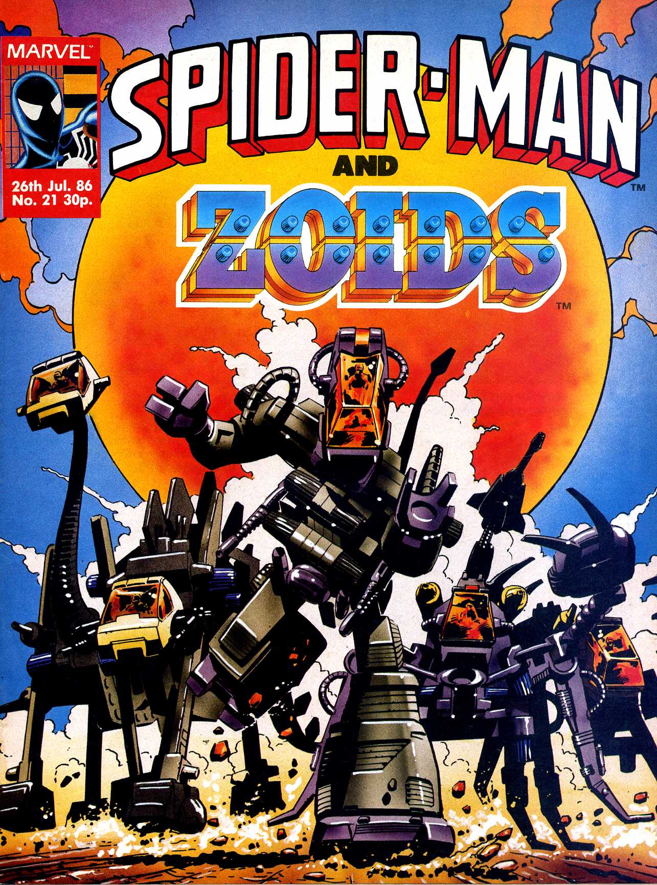Read online Spider-Man and Zoids comic -  Issue #21 - 1