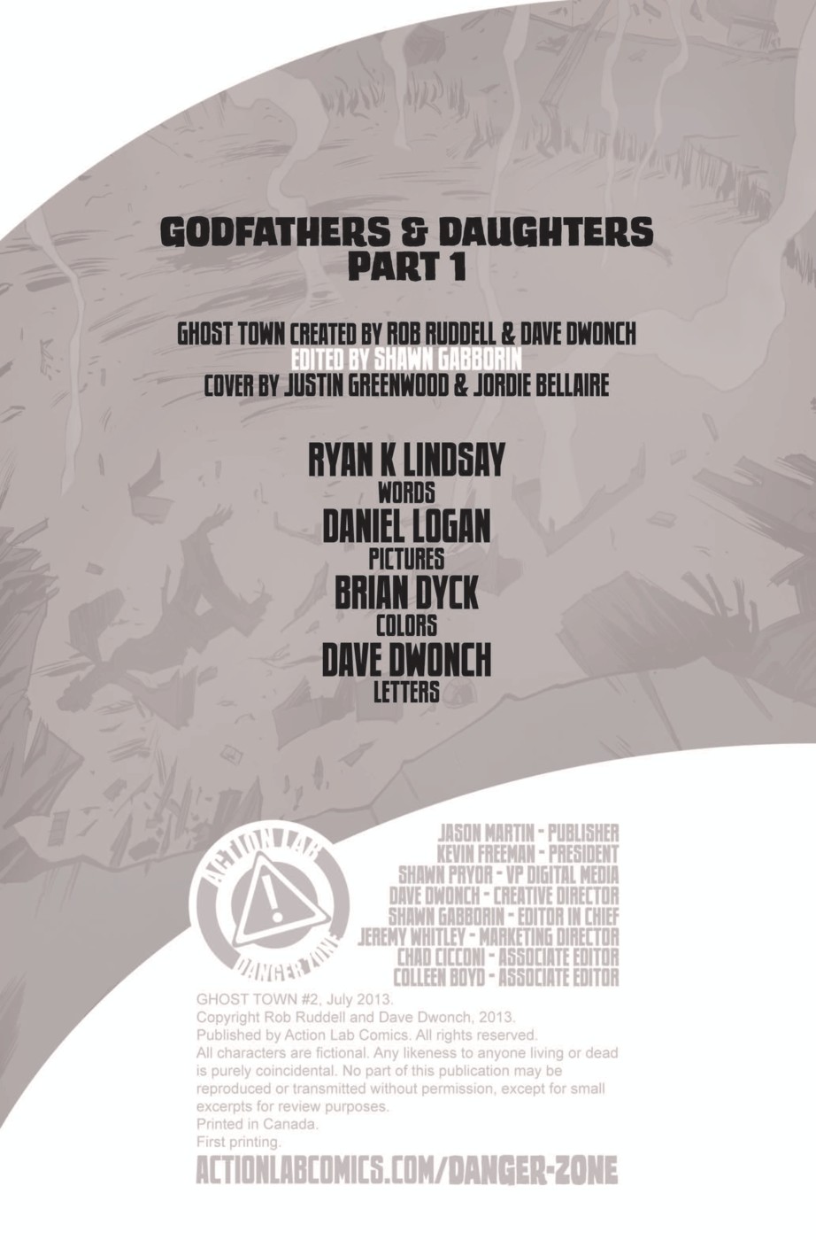 Read online Ghost Town comic -  Issue #2 - 2