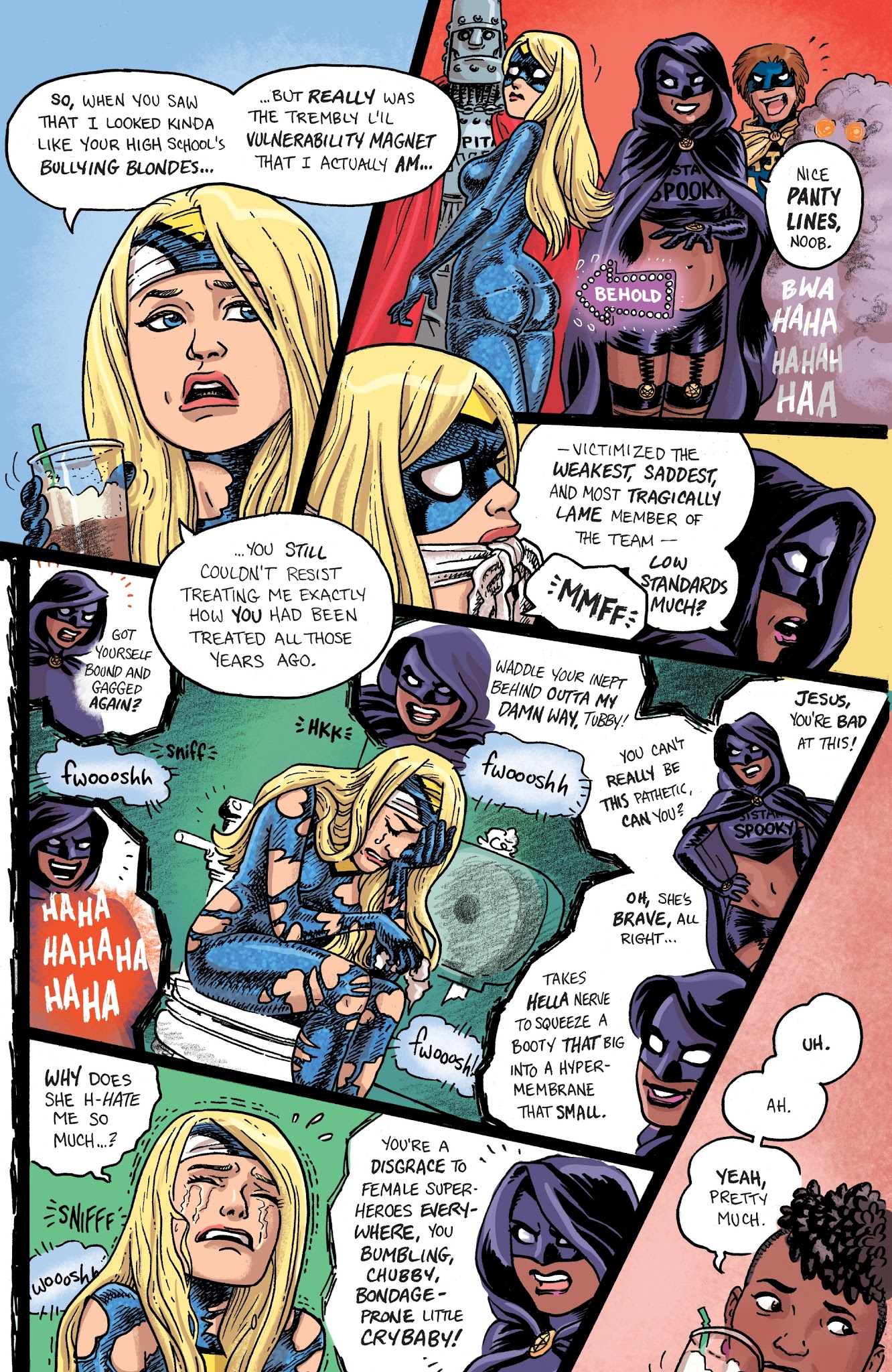 Read online Empowered And Sistah Spooky's High School Hell comic -  Issue #1 - 8