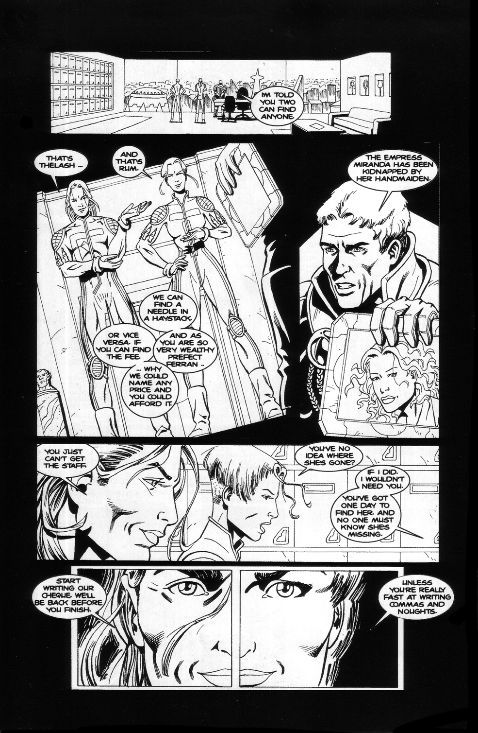 Read online Miranda comic -  Issue #3 - 6