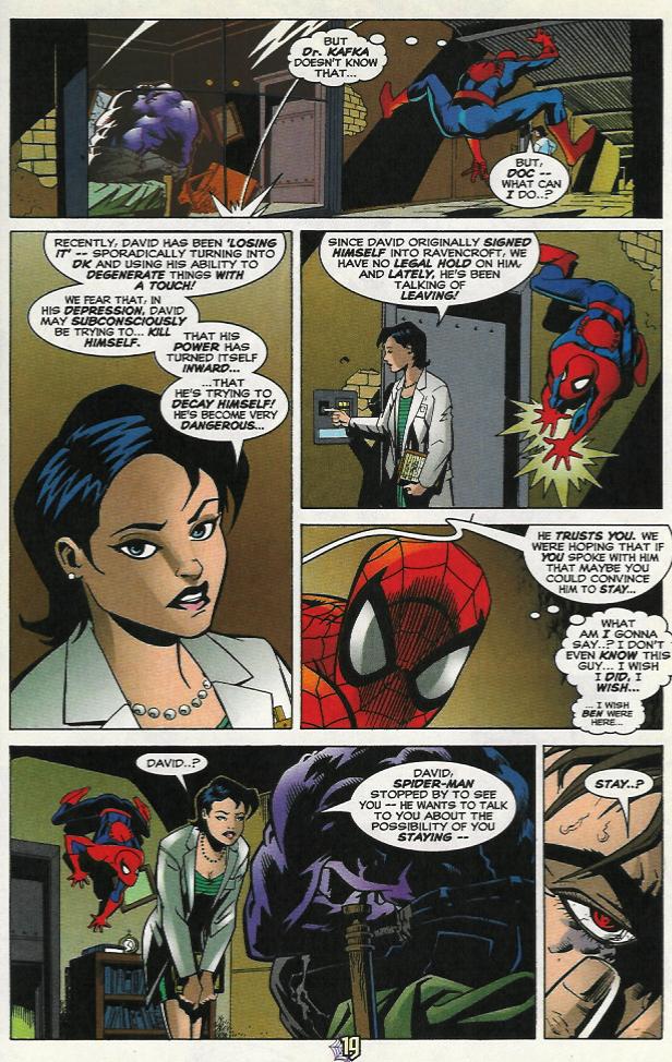 Read online The Sensational Spider-Man (1996) comic -  Issue #16 - 20