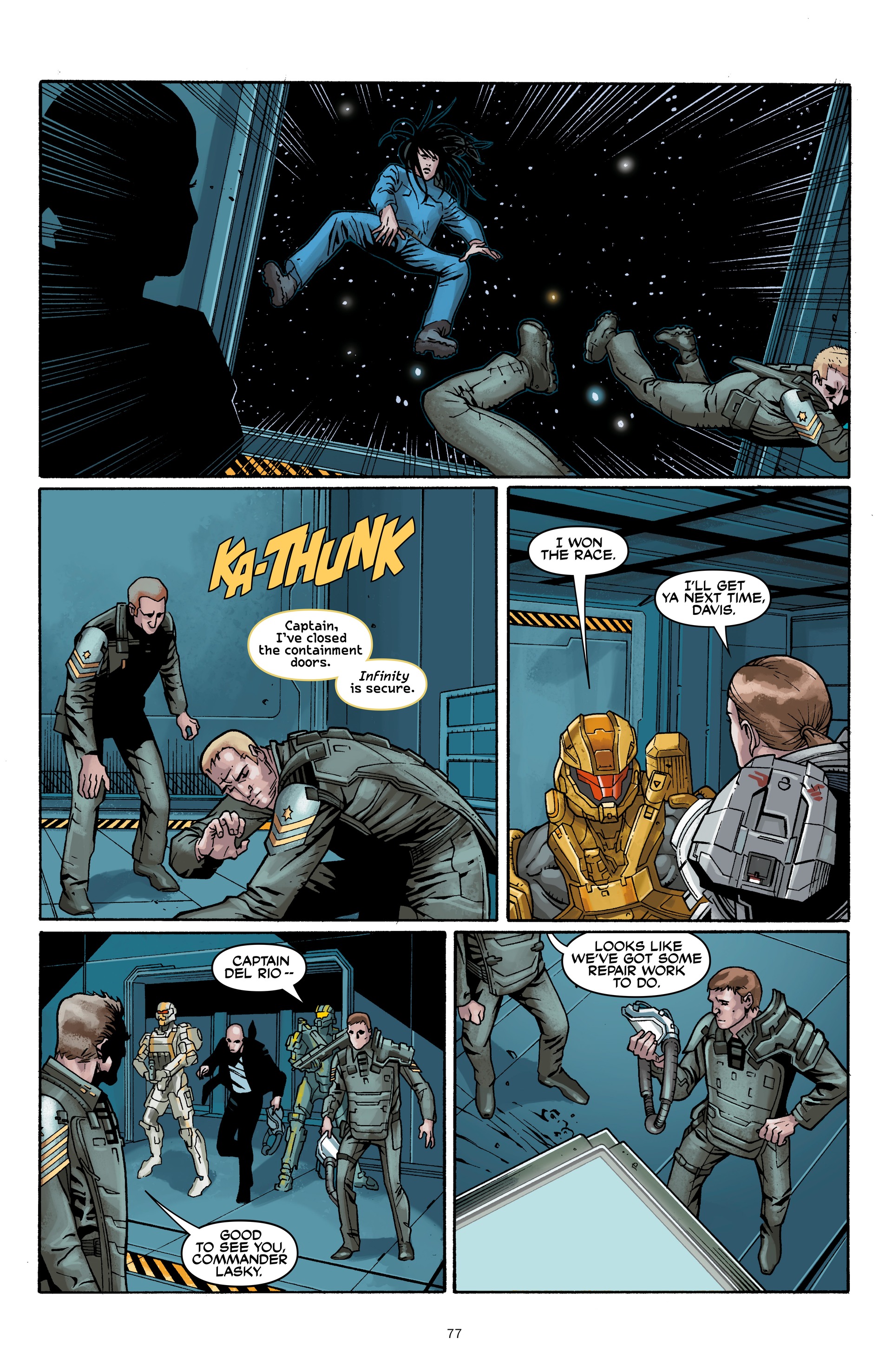 Read online Halo: Initiation and Escalation comic -  Issue # TPB (Part 1) - 77