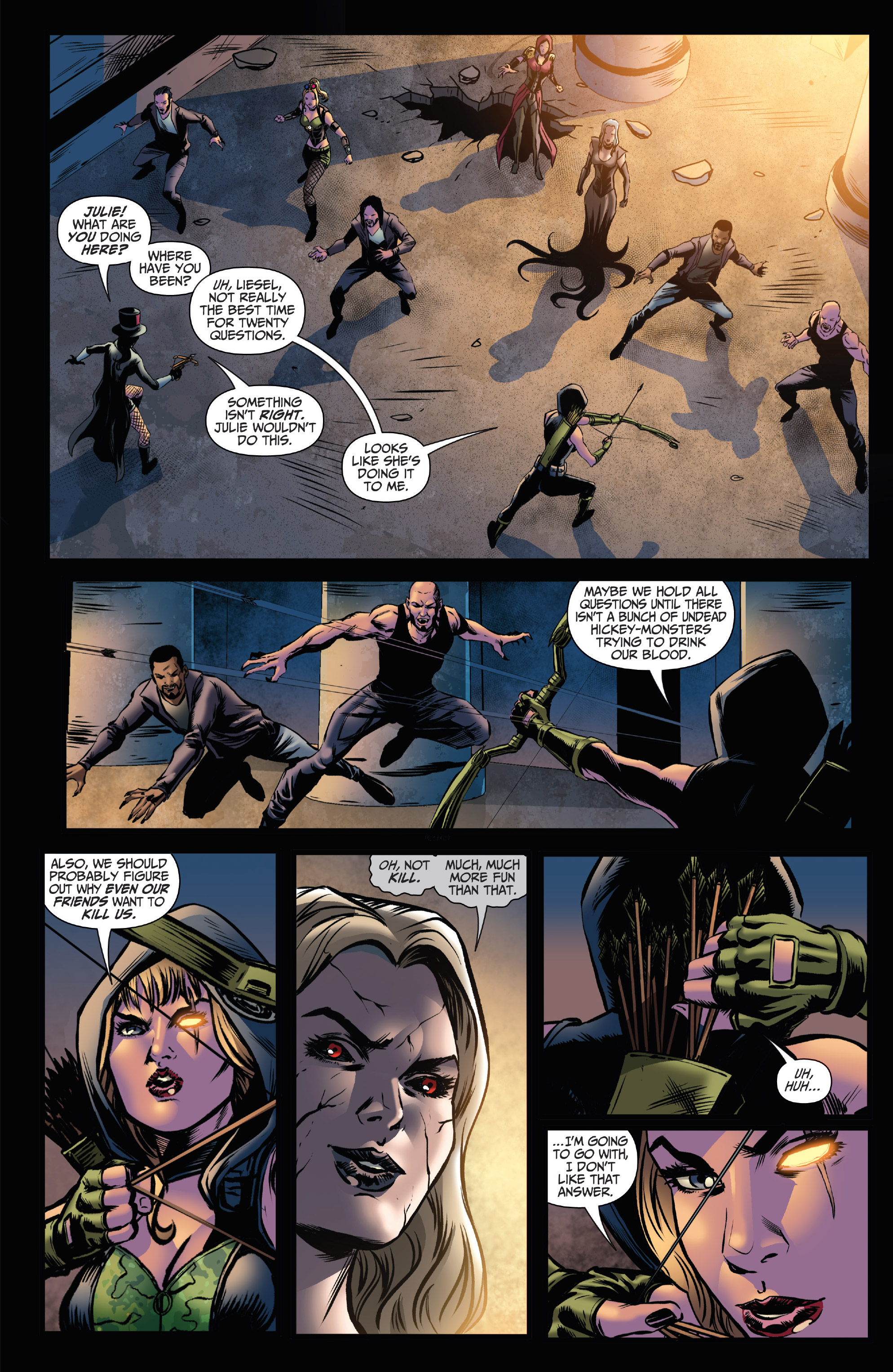 Read online Van Helsing vs The League of Monsters comic -  Issue #4 - 15