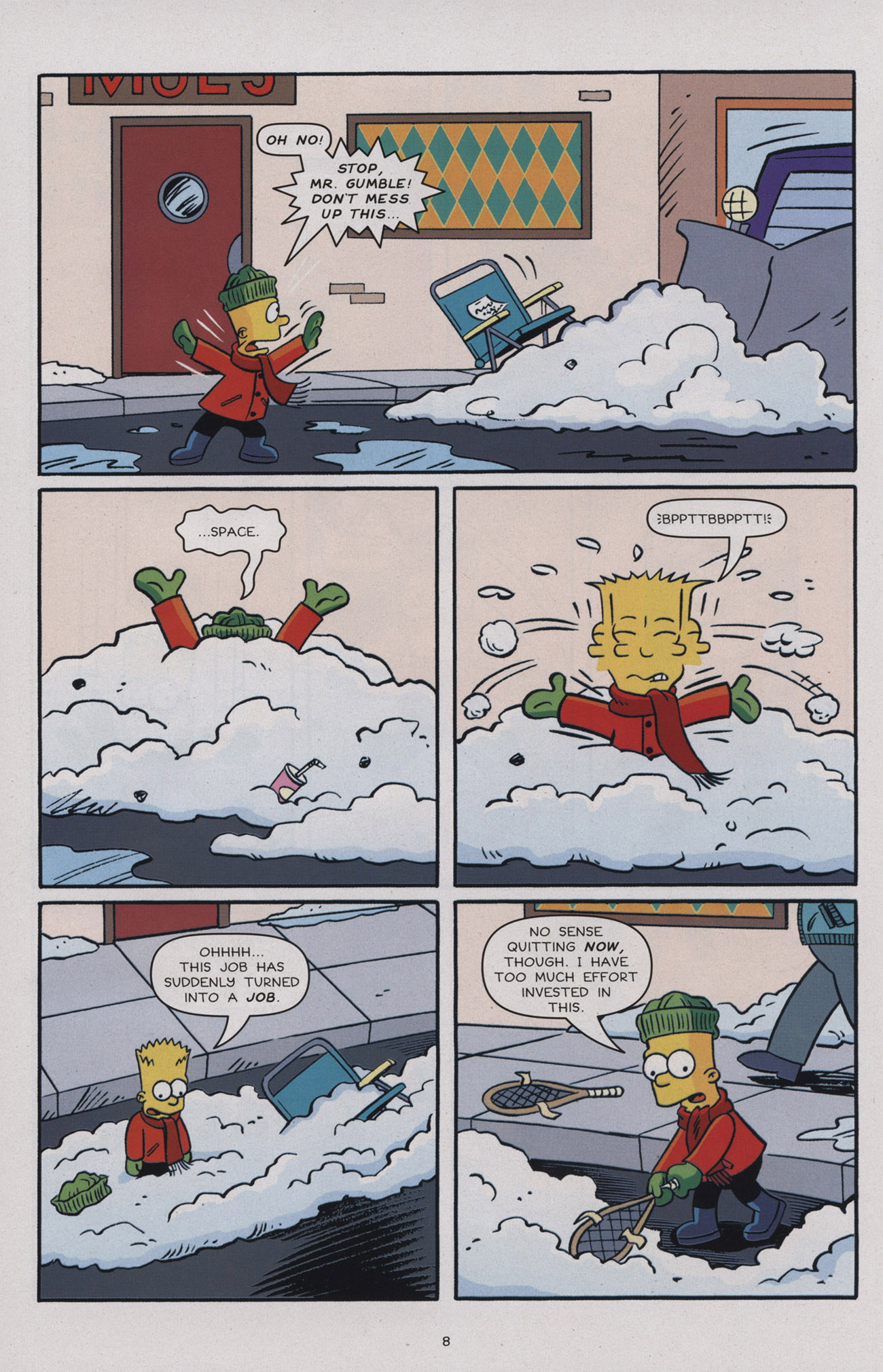 Read online The Simpsons Winter Wingding comic -  Issue #6 - 10