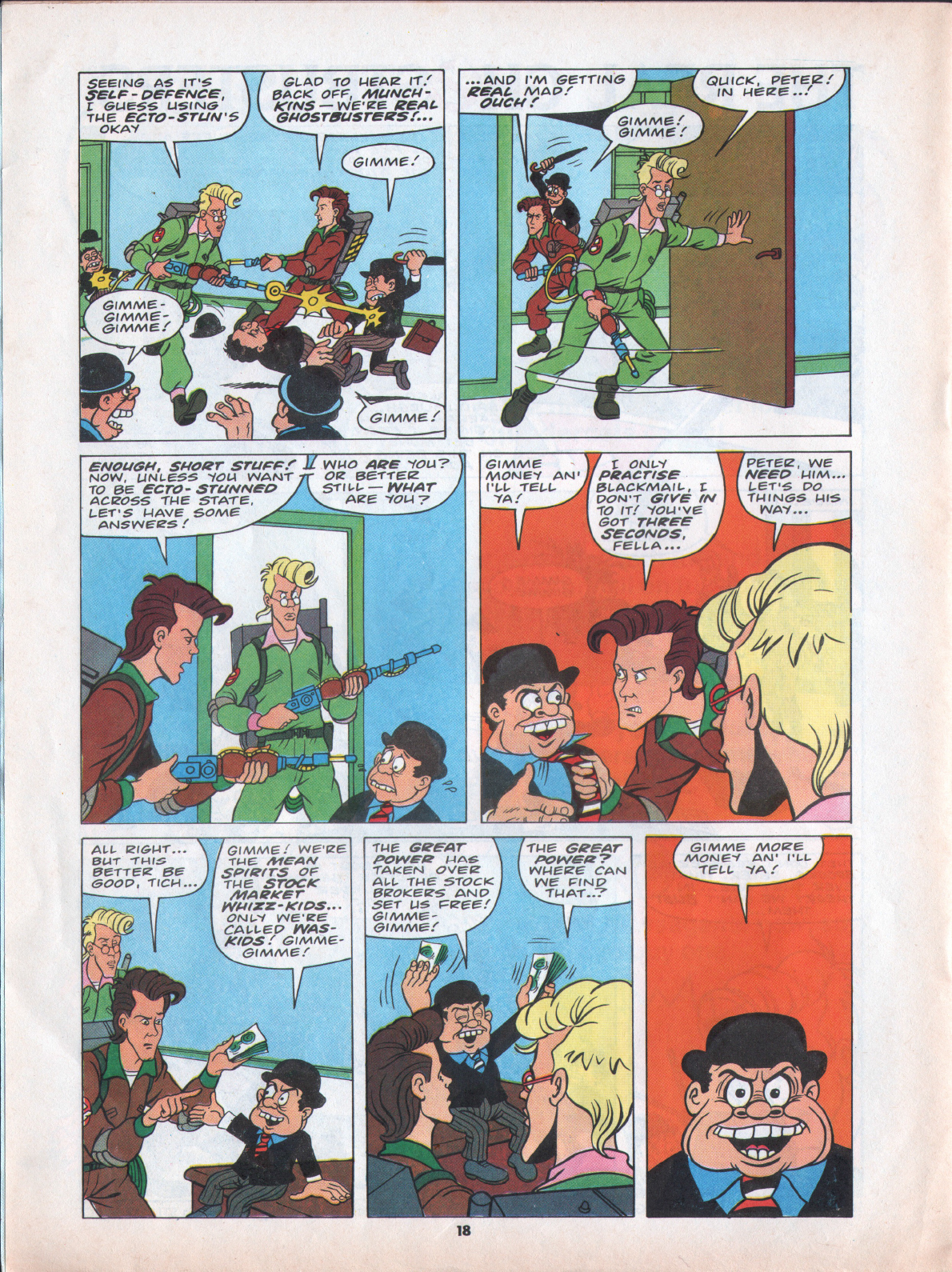 Read online The Real Ghostbusters comic -  Issue #31 - 18