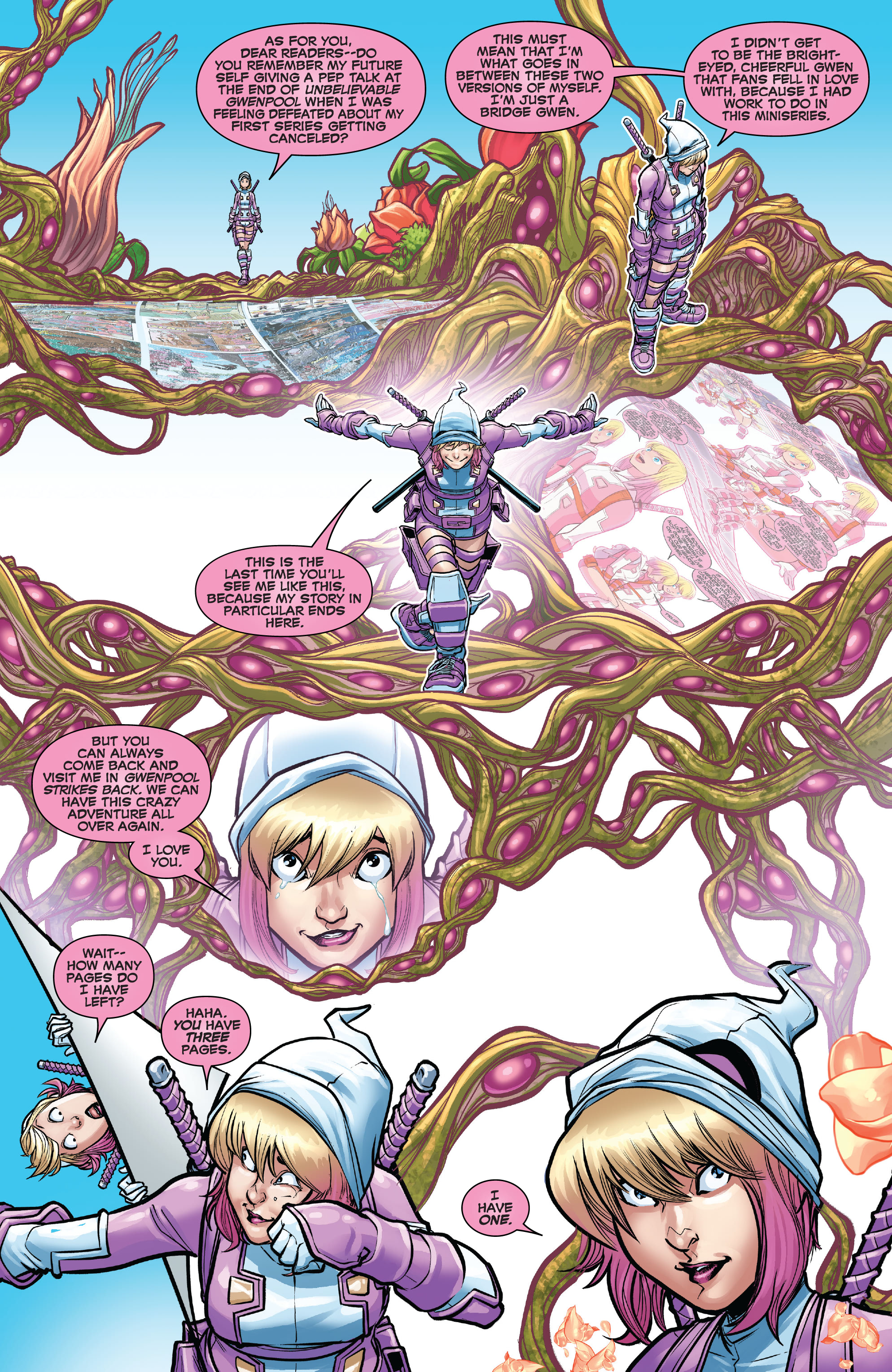 Read online Gwenpool Strikes Back comic -  Issue # _TPB - 110
