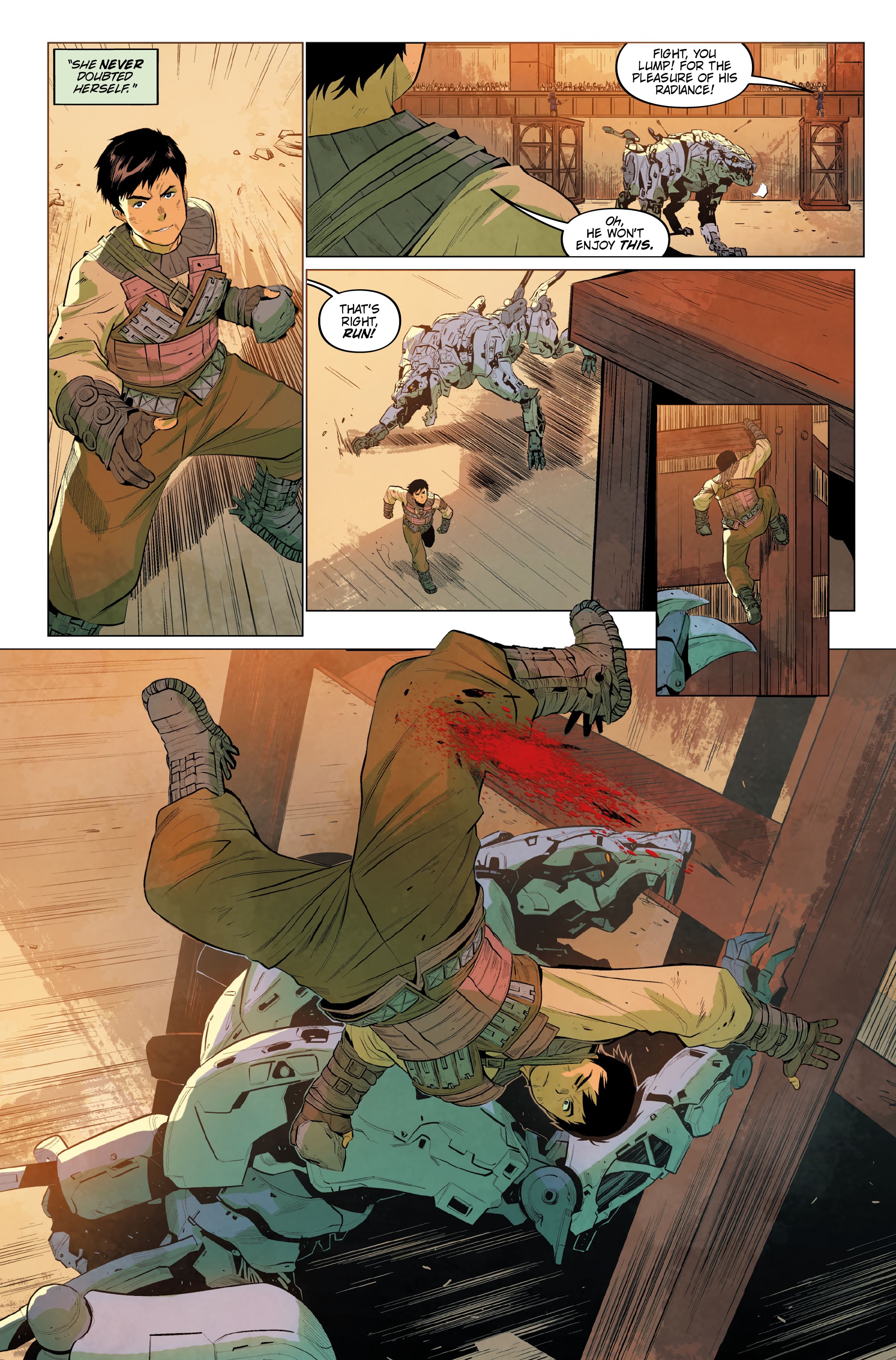 Read online Horizon Zero Dawn (2021) comic -  Issue #1 - 24