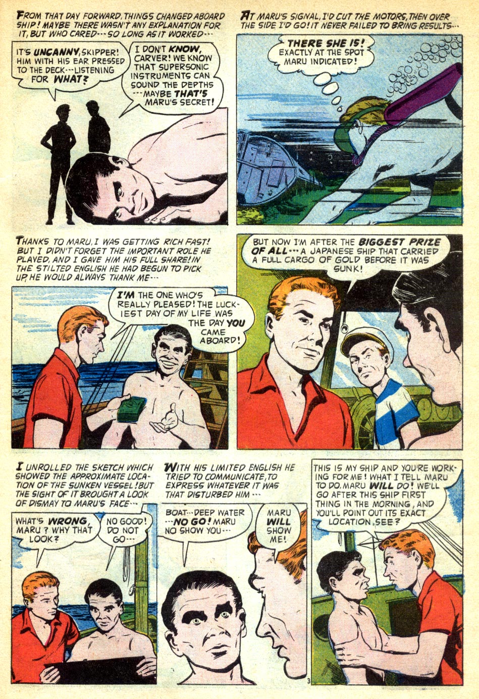 Read online Adventures Into The Unknown comic -  Issue #105 - 31