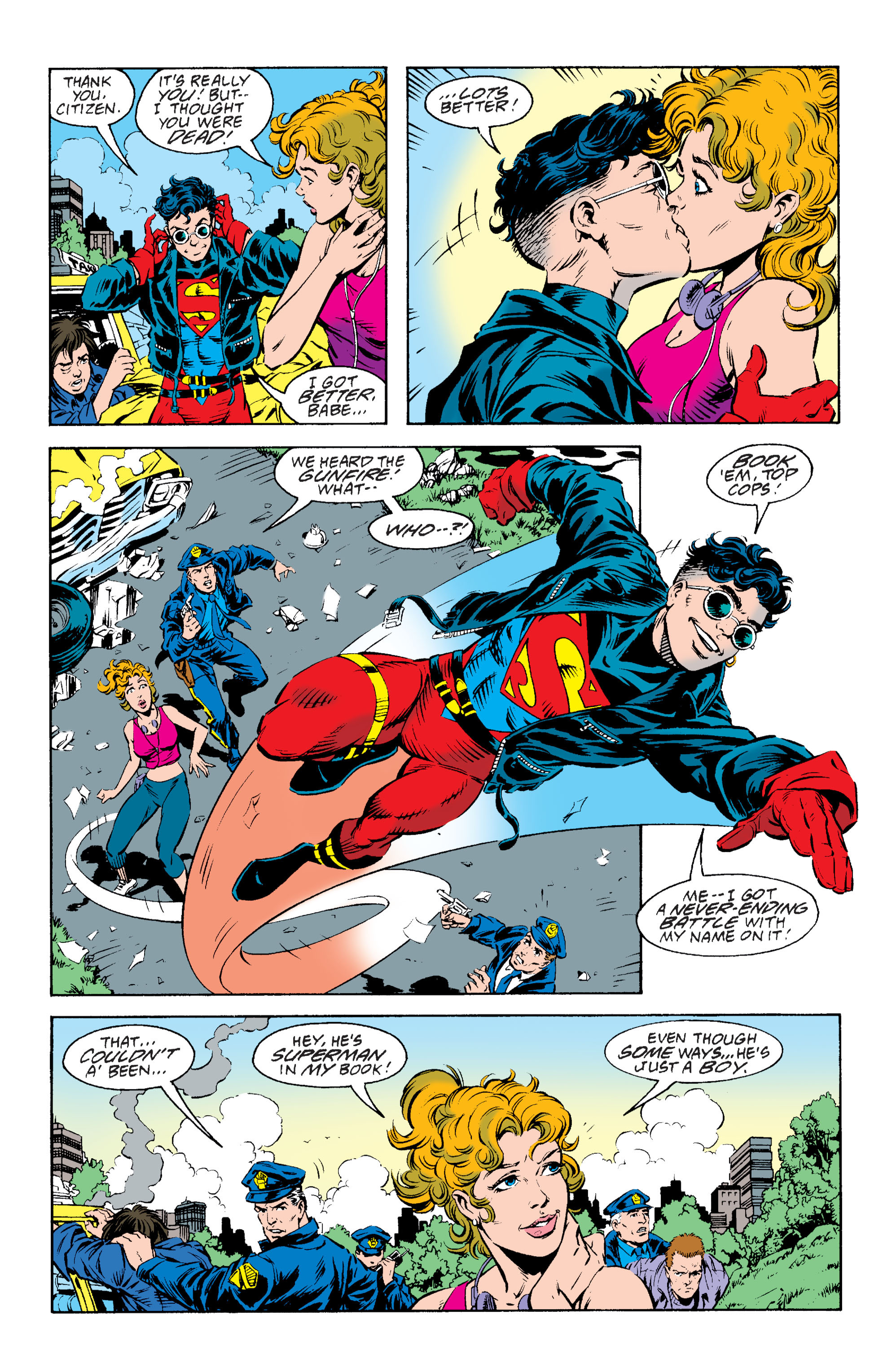 Read online Superman: The Death and Return of Superman Omnibus comic -  Issue # TPB (Part 7) - 41