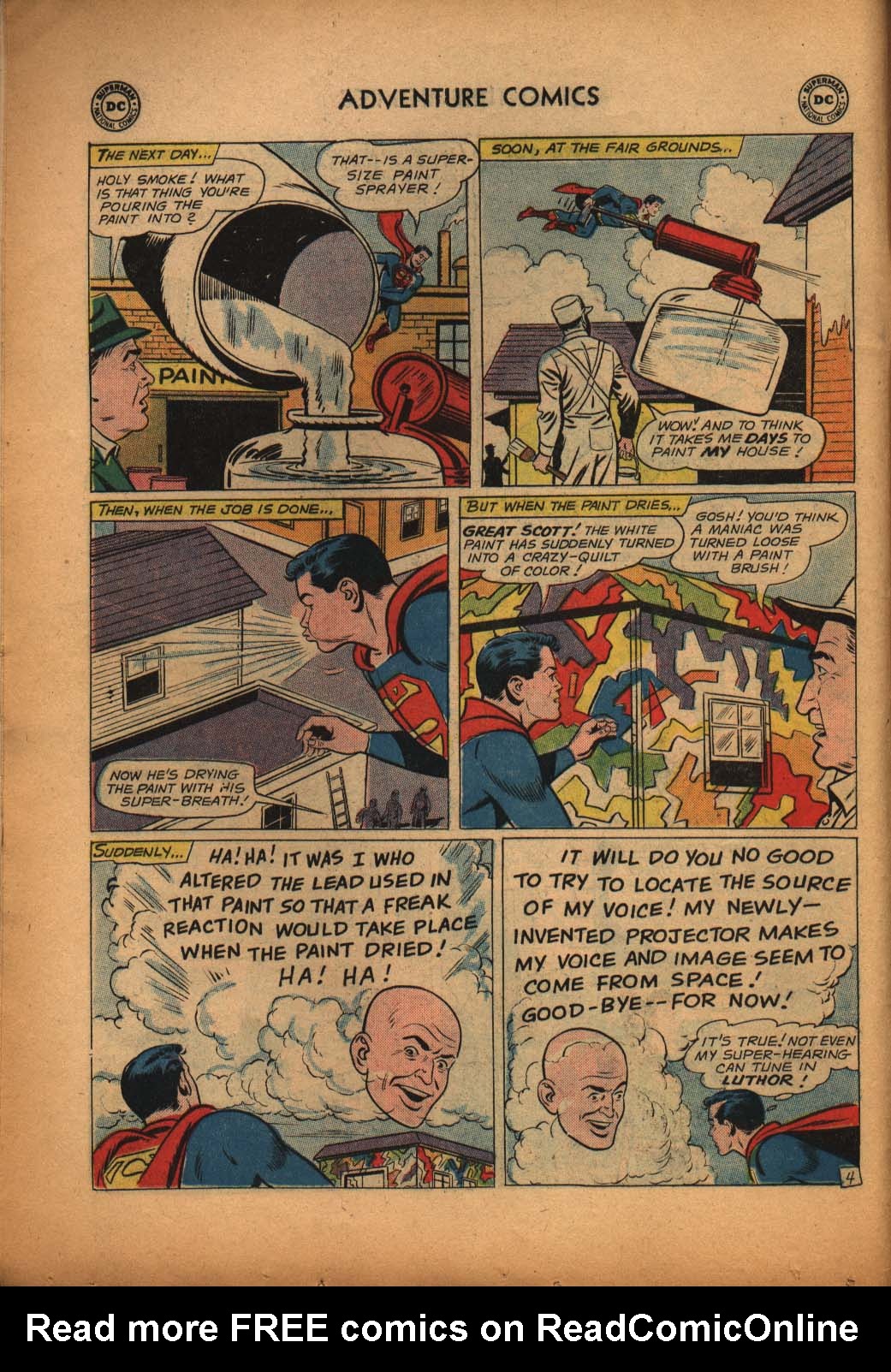 Read online Adventure Comics (1938) comic -  Issue #292 - 6