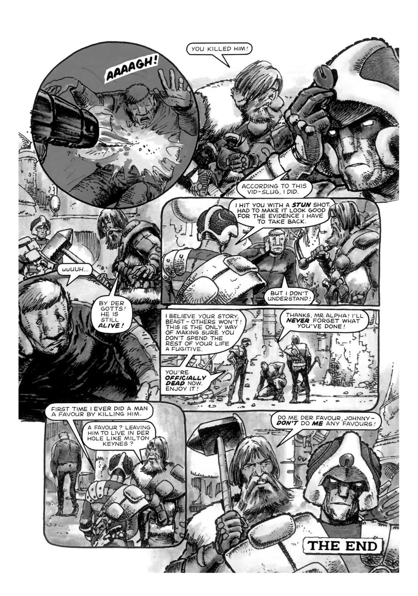 Read online Strontium Dog: Search/Destroy Agency Files comic -  Issue # TPB 3 (Part 4) - 97