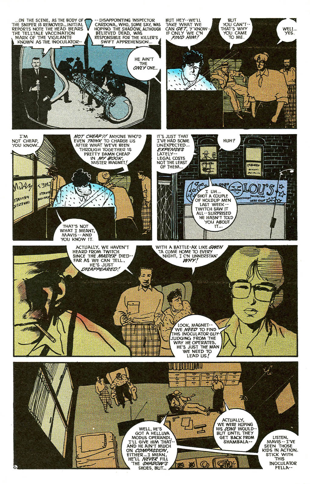 Read online The Shadow (1987) comic -  Issue #16 - 8