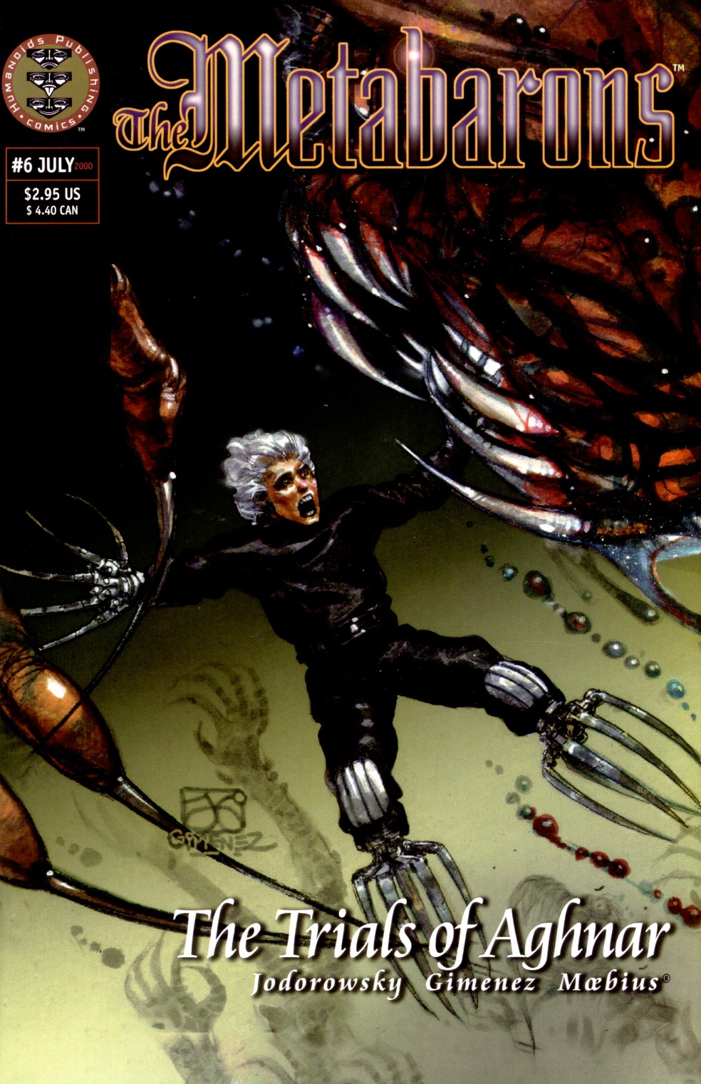 Read online The Metabarons comic -  Issue #6 - The Trials Of Aghnar - 1