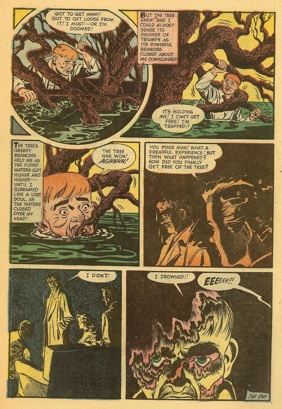 Read online Chamber of Chills (1951) comic -  Issue #8 - 10