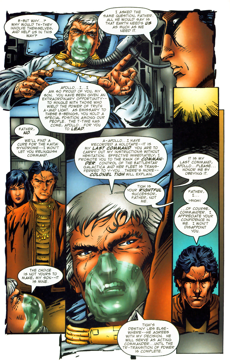 Read online Battlestar Galactica (1995) comic -  Issue #1 - 6