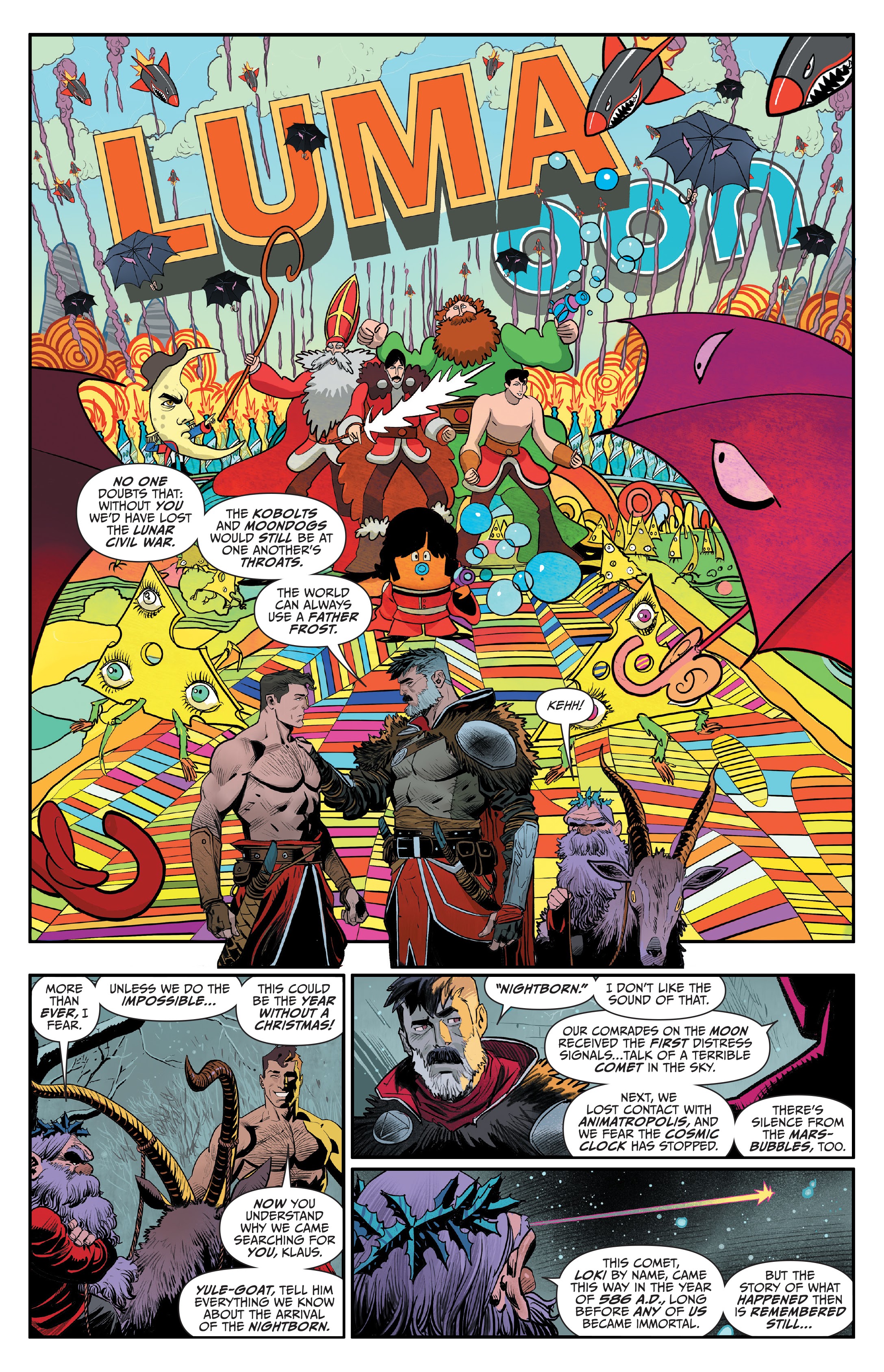 Read online Klaus: The Life & Times of Santa Claus comic -  Issue # TPB - 18