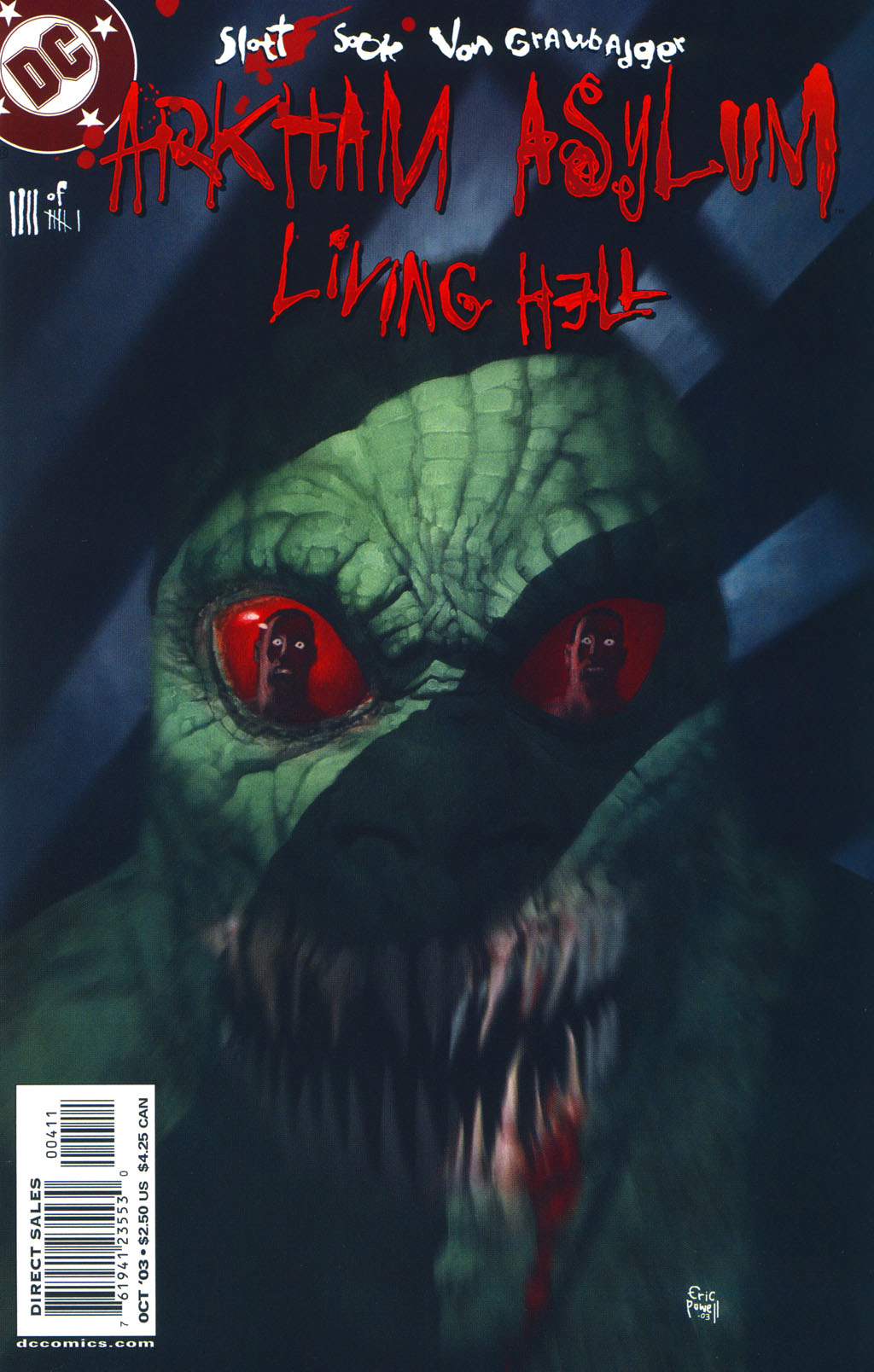 Read online Arkham Asylum: Living Hell comic -  Issue #4 - 2
