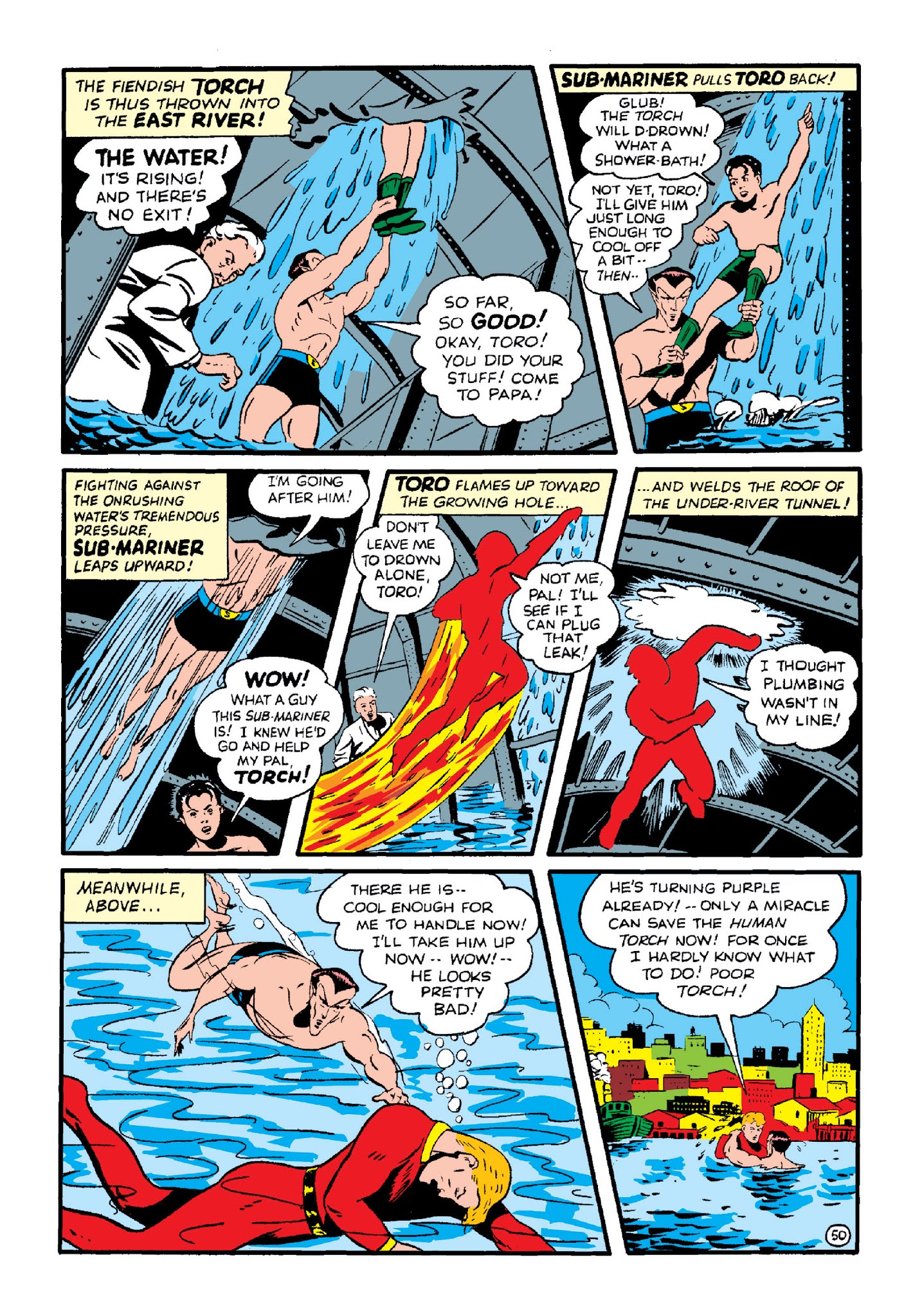 Read online Marvel Masterworks: Golden Age Human Torch comic -  Issue # TPB 2 (Part 3) - 57