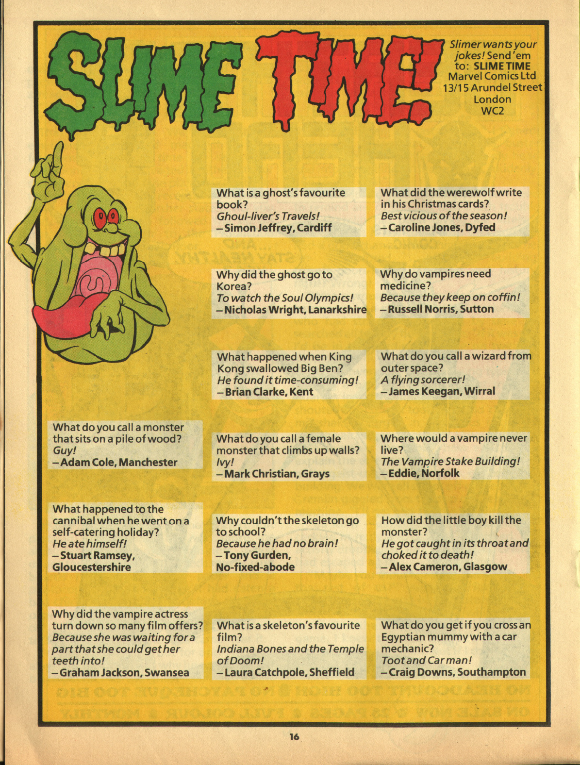 Read online The Real Ghostbusters comic -  Issue #27 - 16