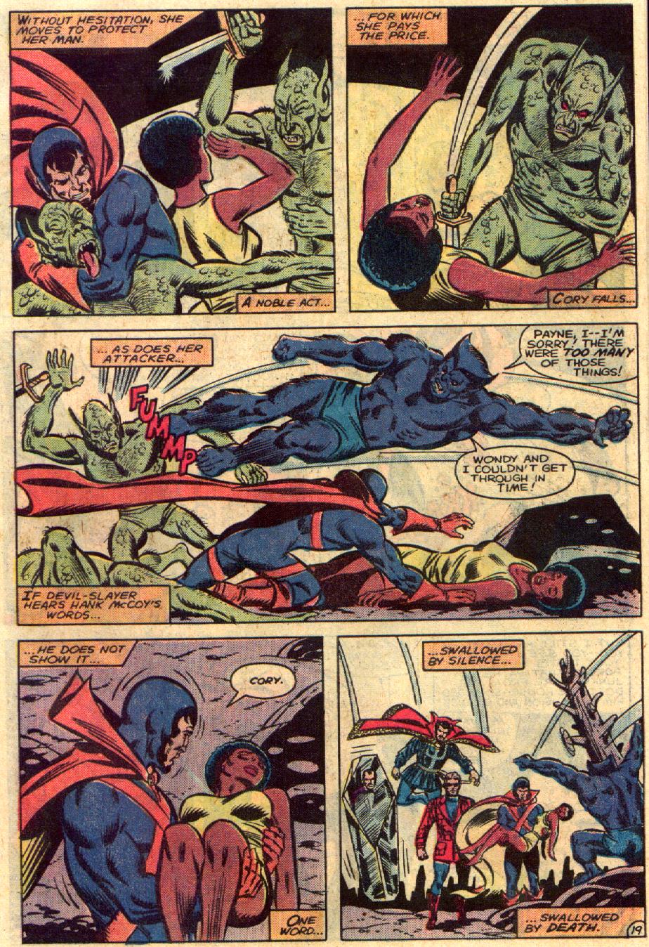 Read online The Defenders (1972) comic -  Issue #104 - 20