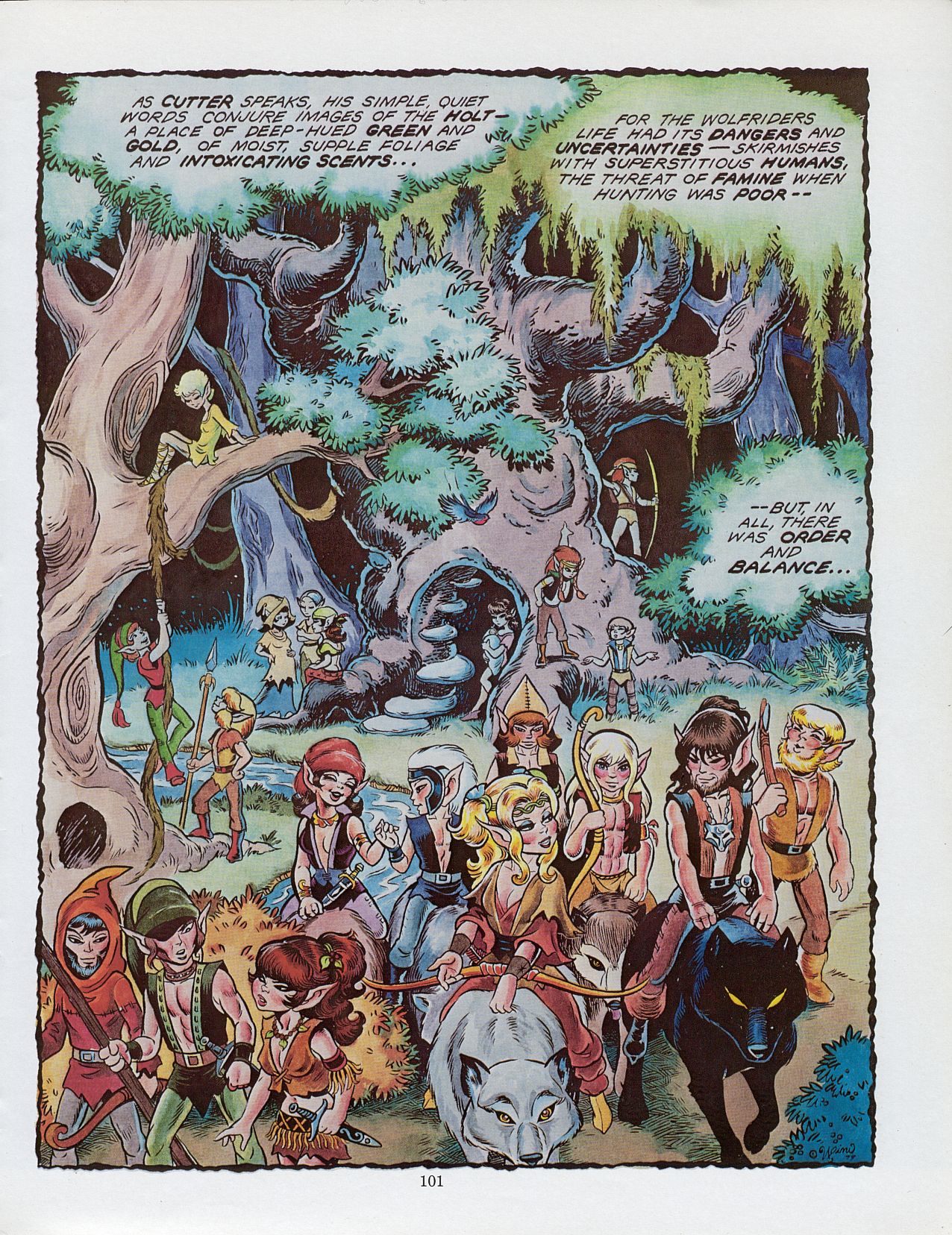 Read online ElfQuest (Starblaze Edition) comic -  Issue # TPB 1 - 109