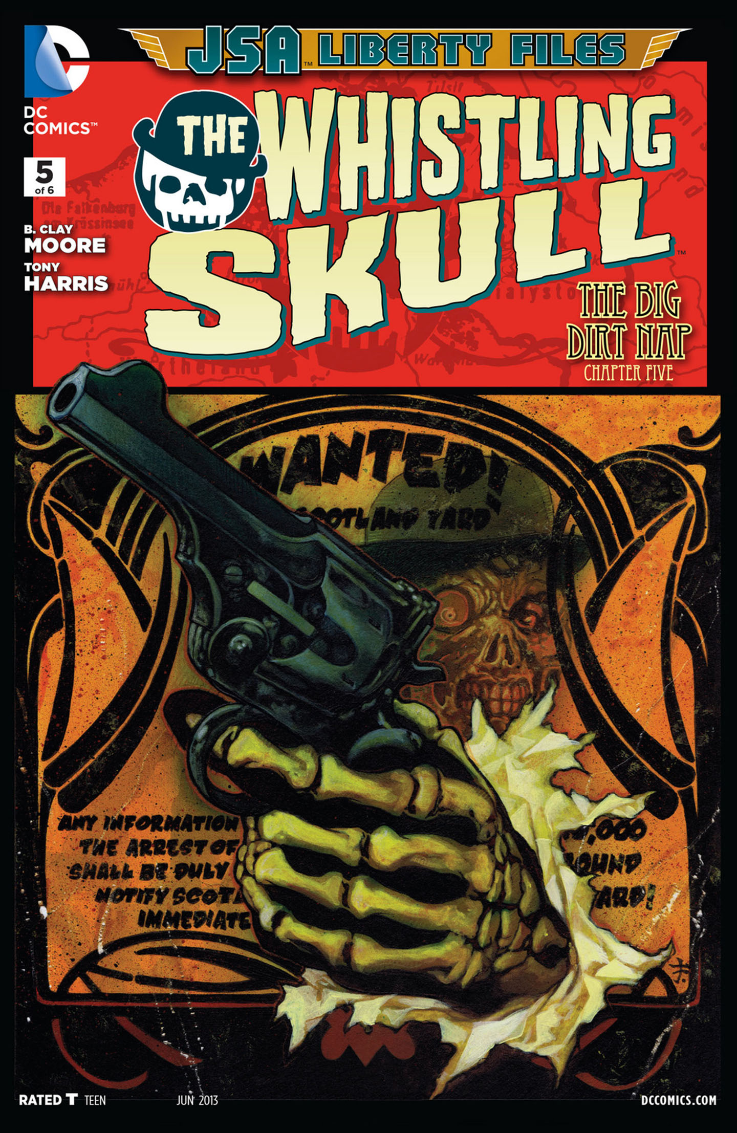 Read online JSA Liberty Files: The Whistling Skull comic -  Issue #5 - 1