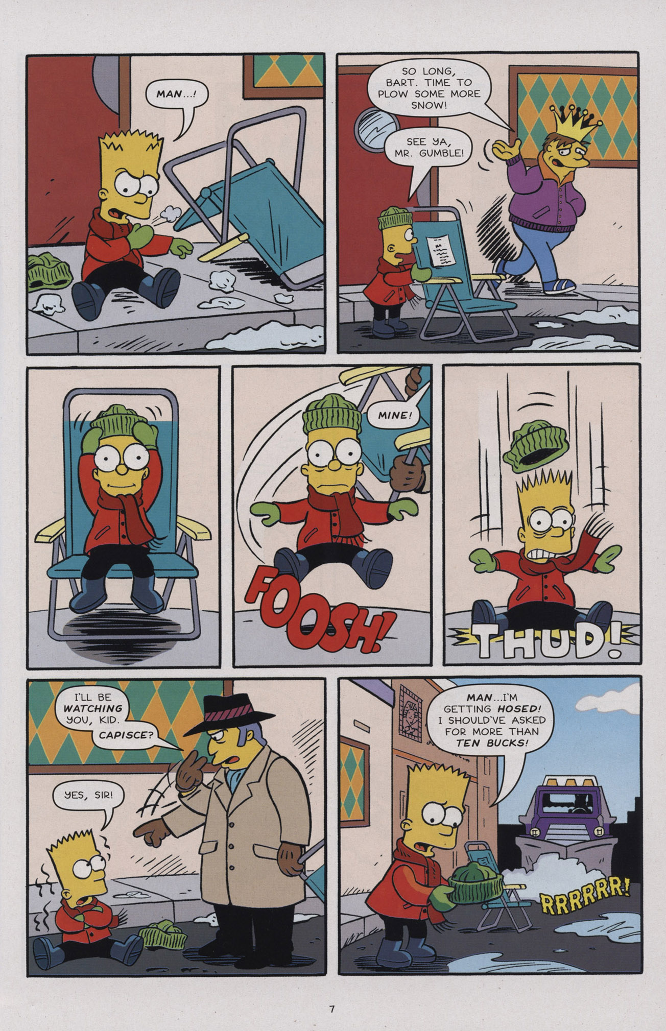 Read online The Simpsons Winter Wingding comic -  Issue #6 - 9