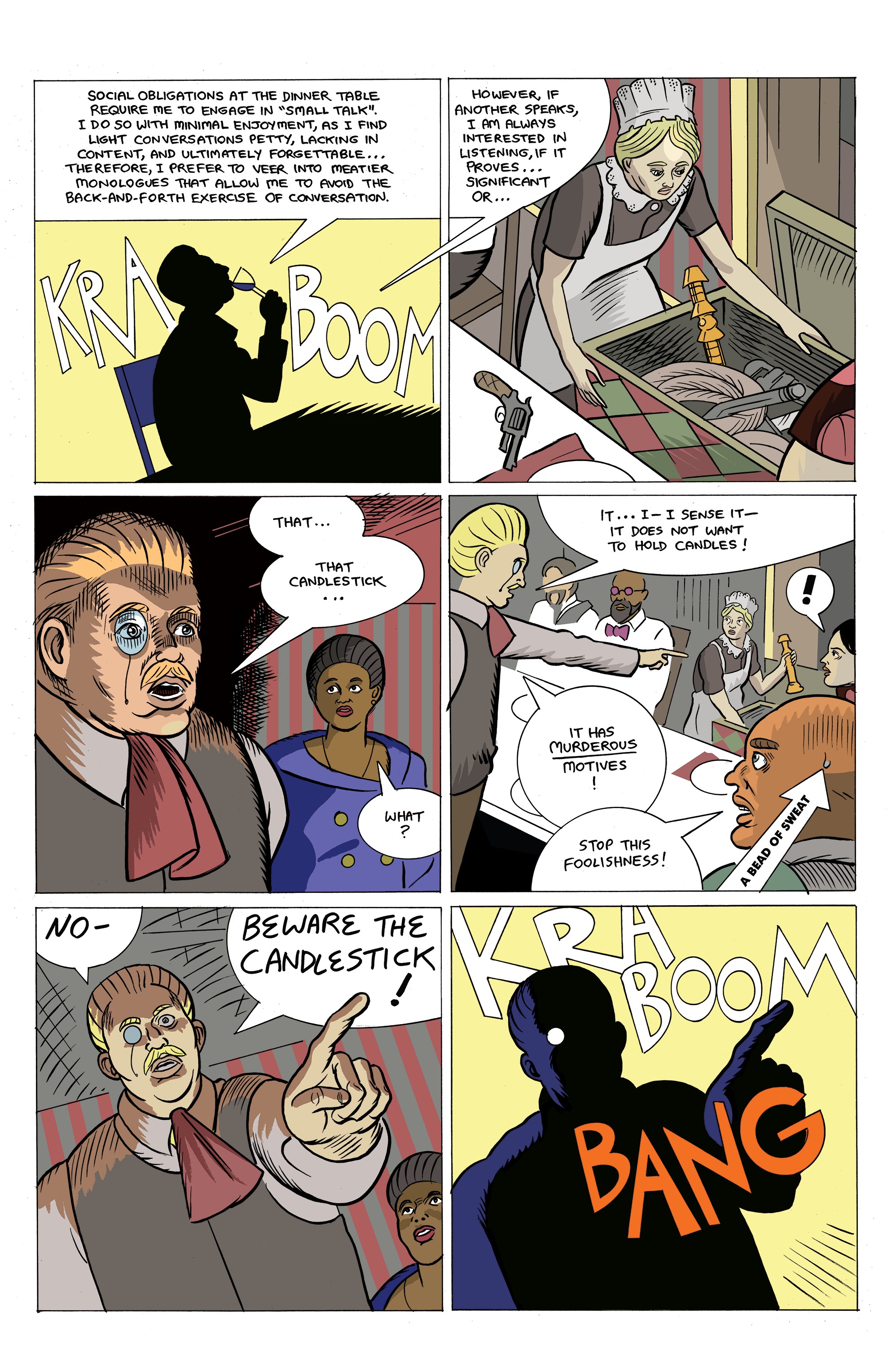 Read online Clue: Candlestick comic -  Issue #1 - 13