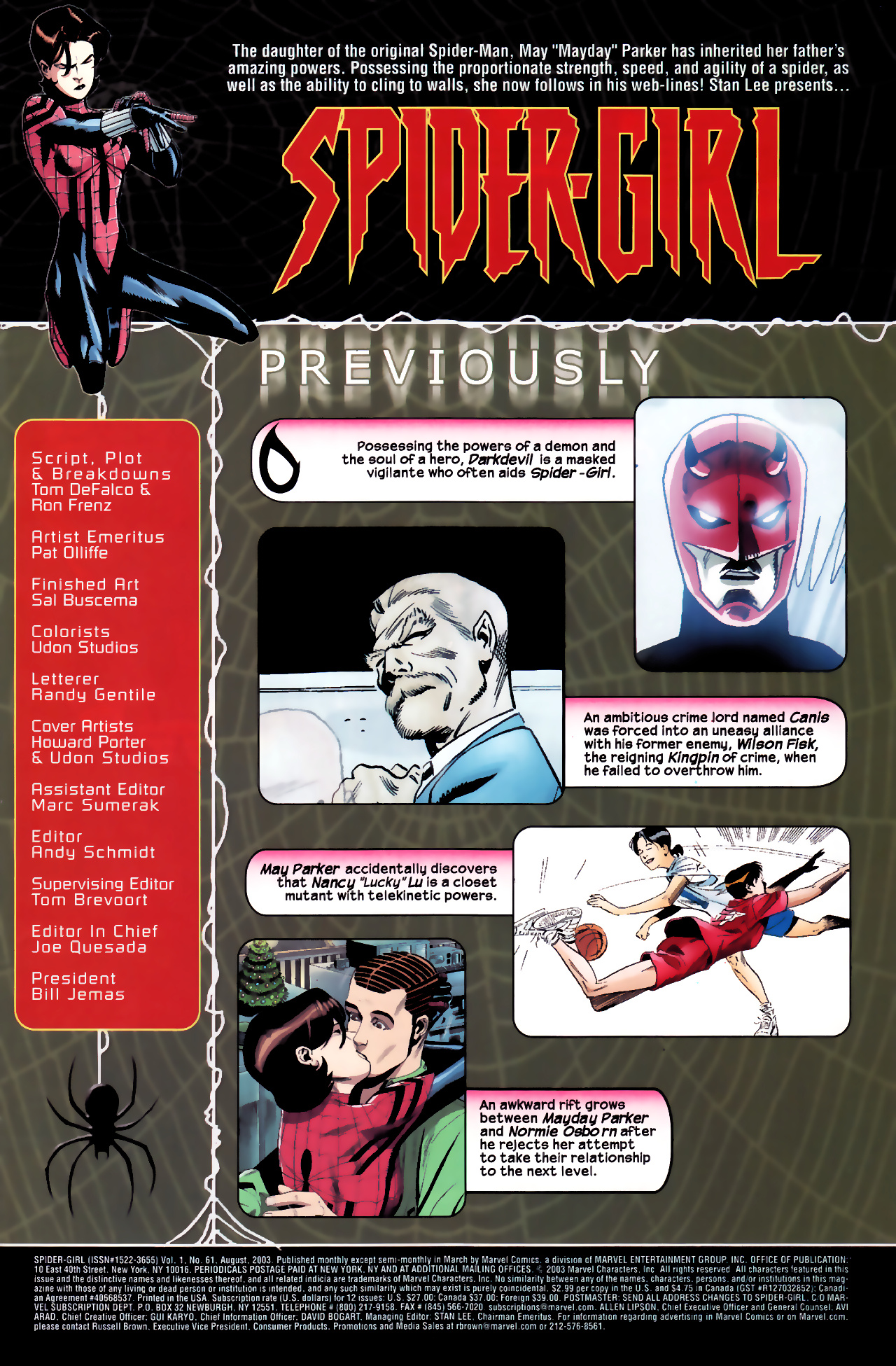 Read online Spider-Girl (1998) comic -  Issue #61 - 2