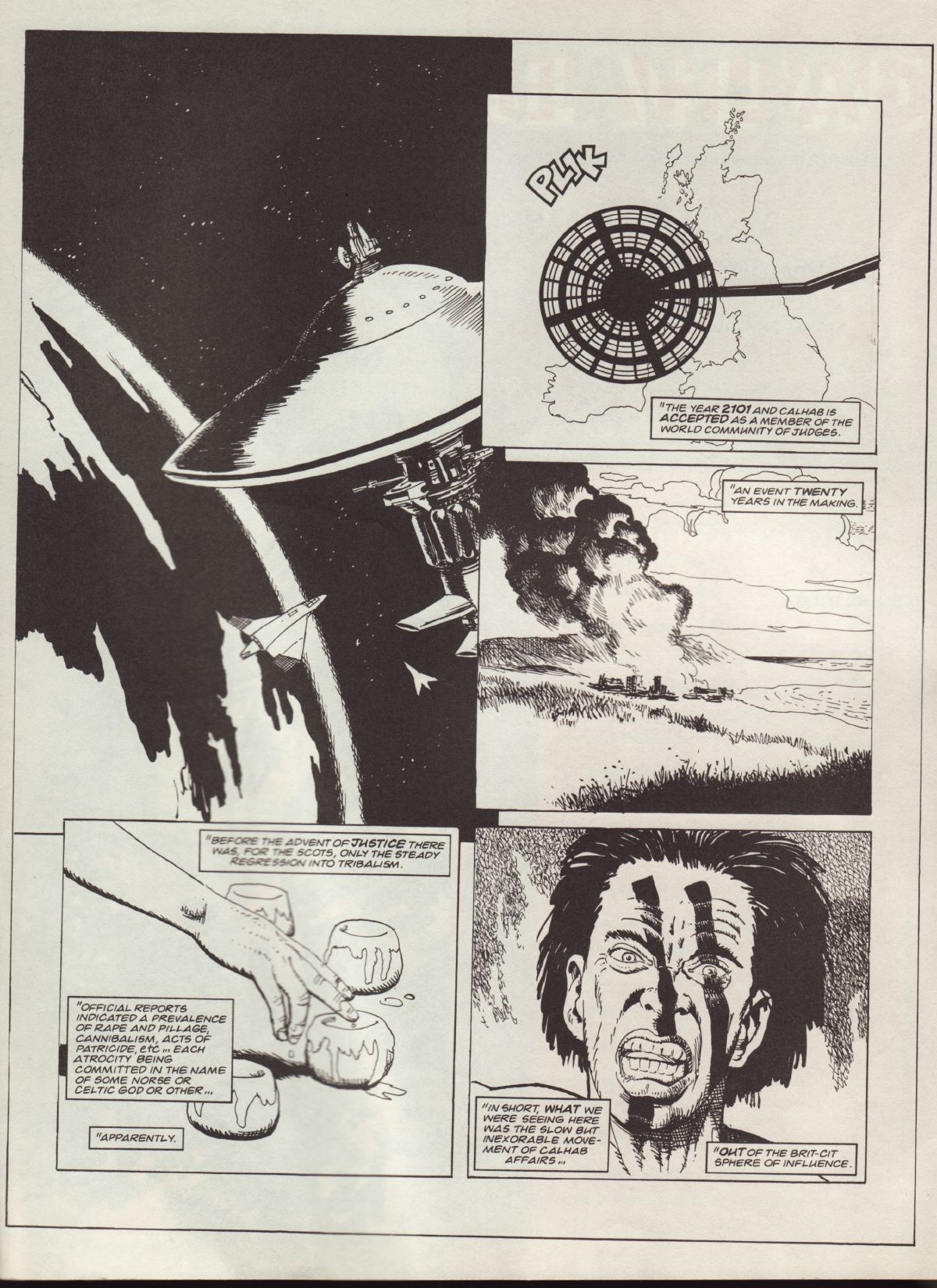 Read online Judge Dredd: The Megazine (vol. 2) comic -  Issue #65 - 32