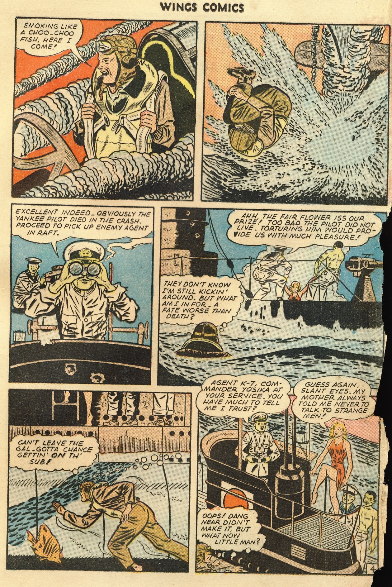 Read online Wings Comics comic -  Issue #59 - 25