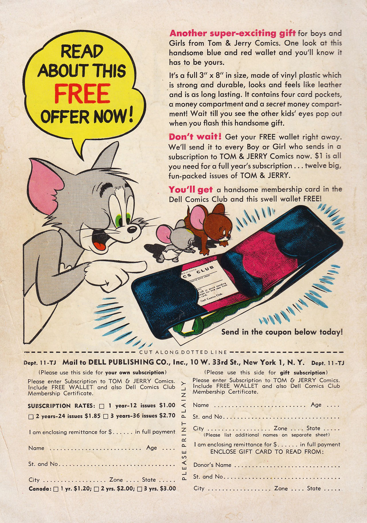 Read online Tom & Jerry Comics comic -  Issue #124 - 36