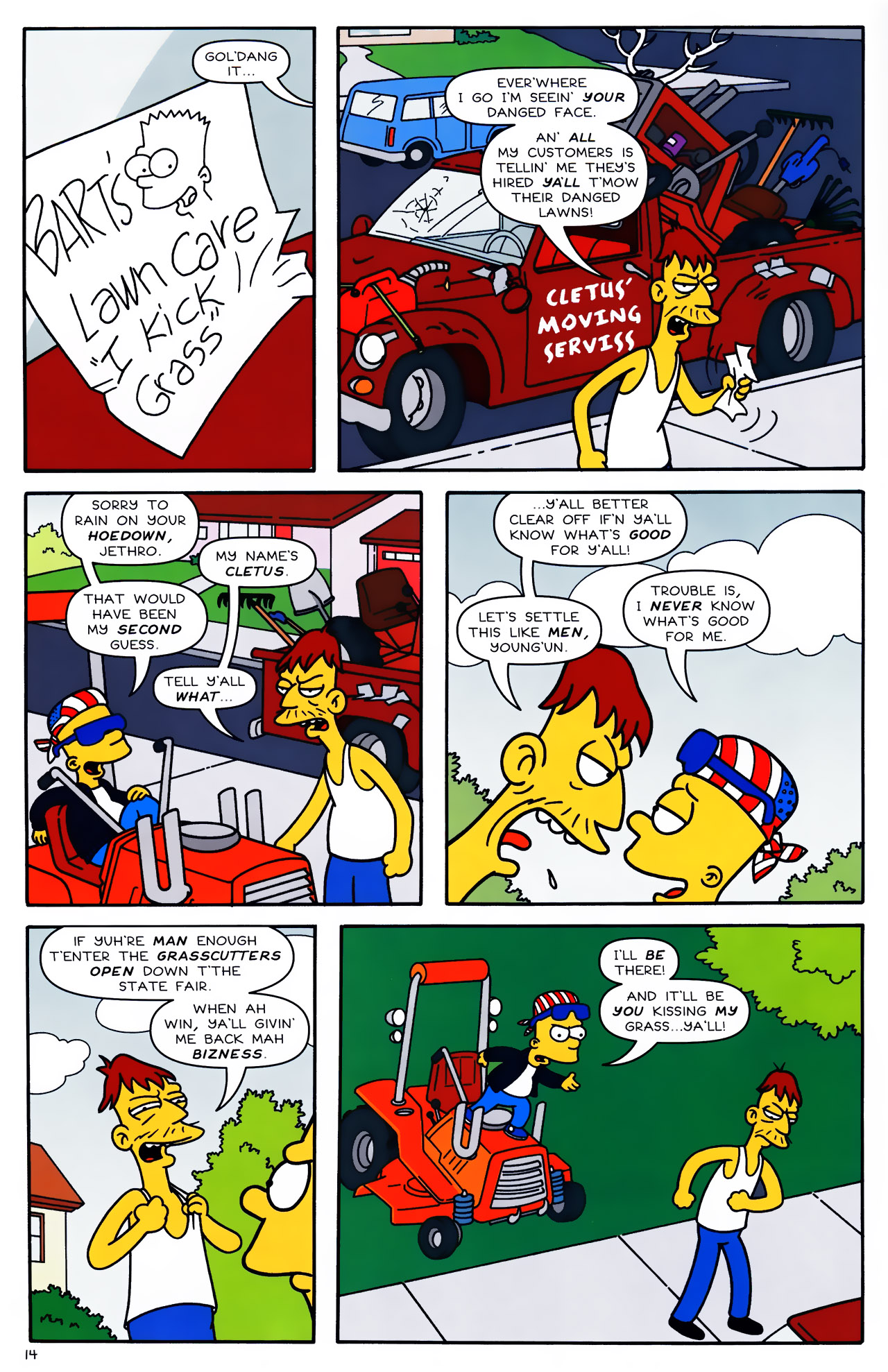 Read online Simpsons Comics comic -  Issue #140 - 14