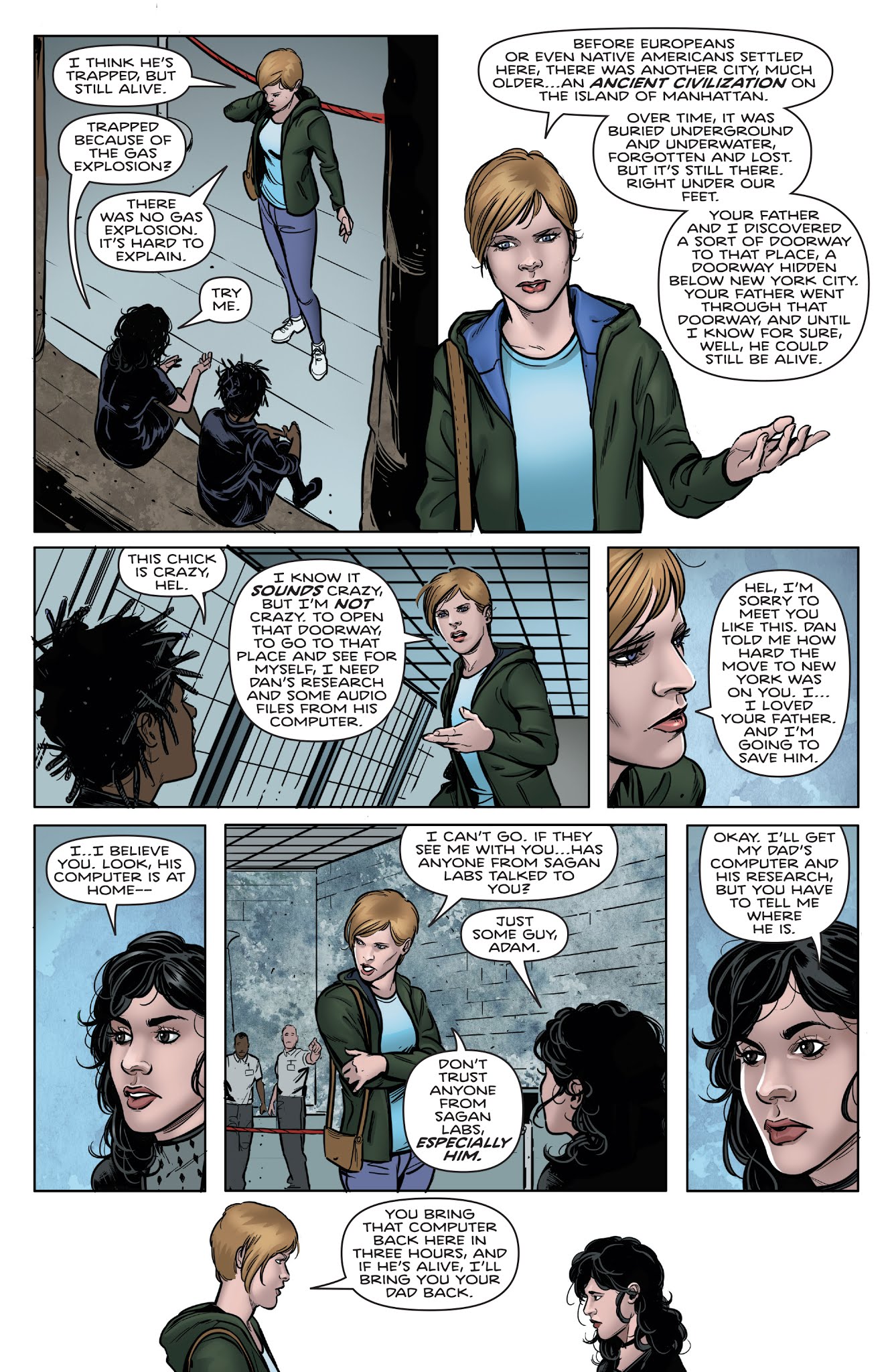 Read online The Lost City Explorers comic -  Issue #1 - 18