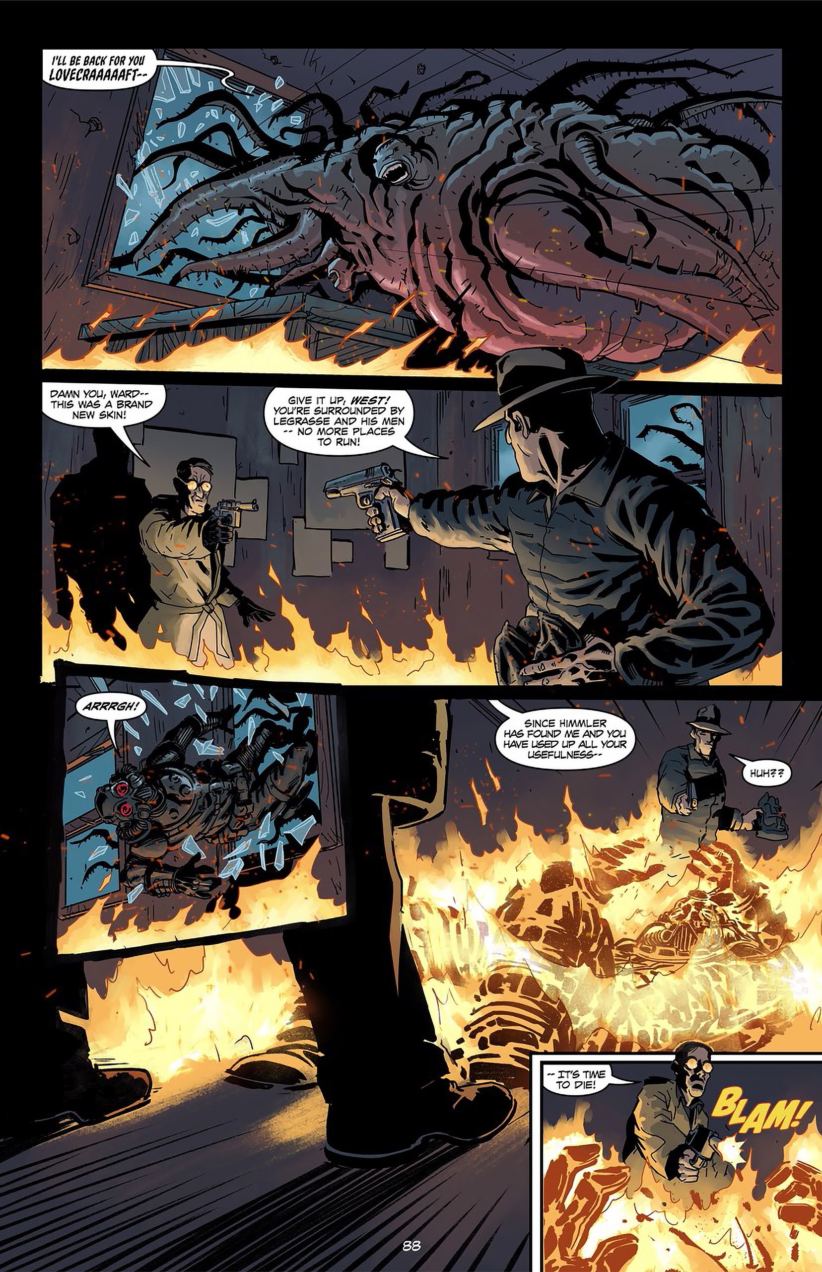 Read online Lovecraft P.I. - The Curious Case of ReAnimator comic -  Issue # TPB - 89