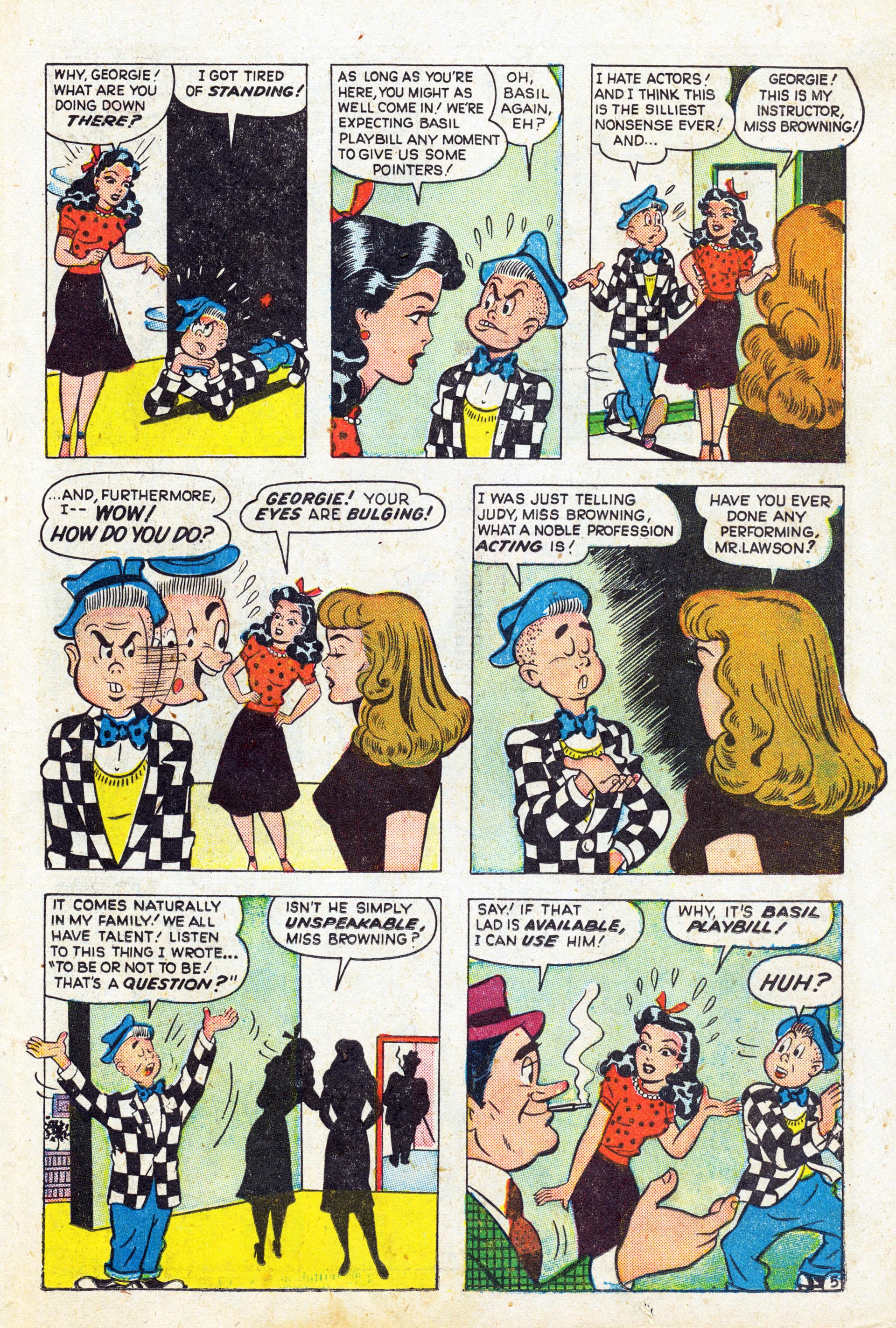 Read online Georgie And Judy Comics comic -  Issue #21 - 31