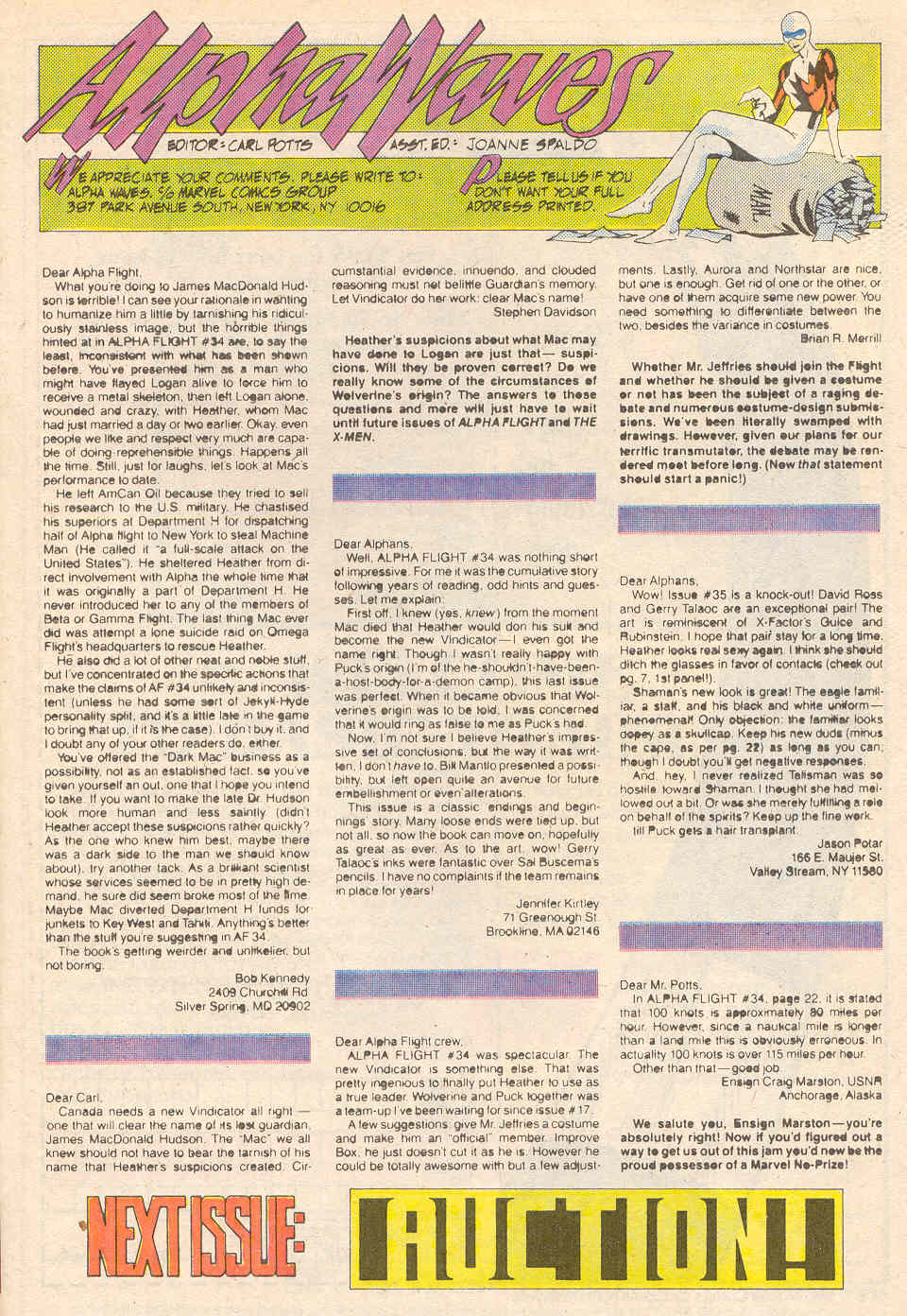 Read online Alpha Flight (1983) comic -  Issue #41 - 25