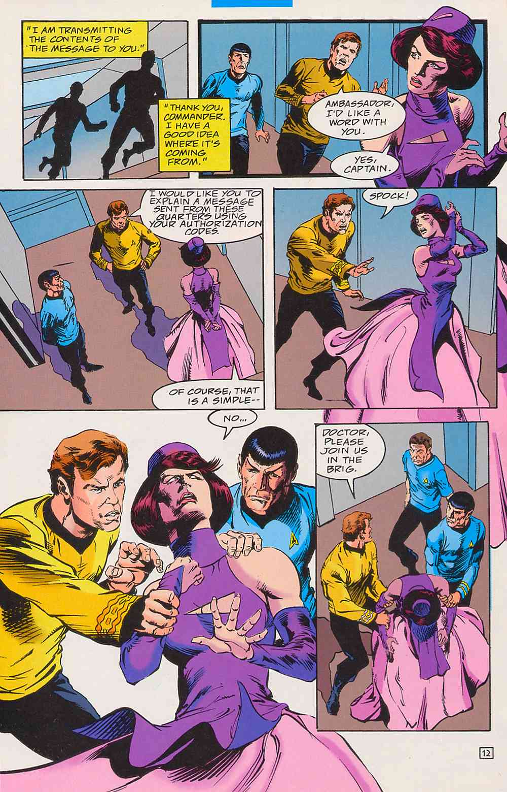 Read online Star Trek (1989) comic -  Issue #80 - 13