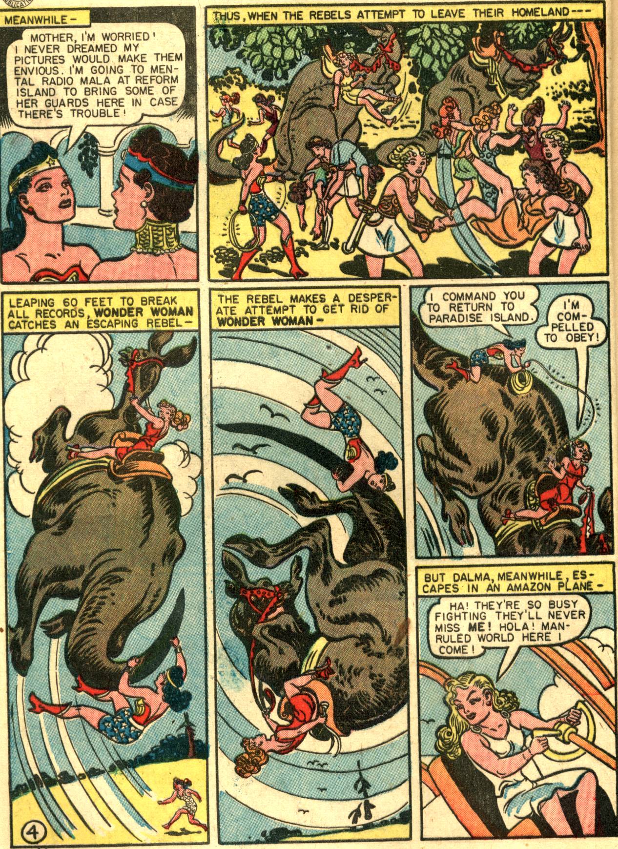 Read online Comic Cavalcade comic -  Issue #12 - 6