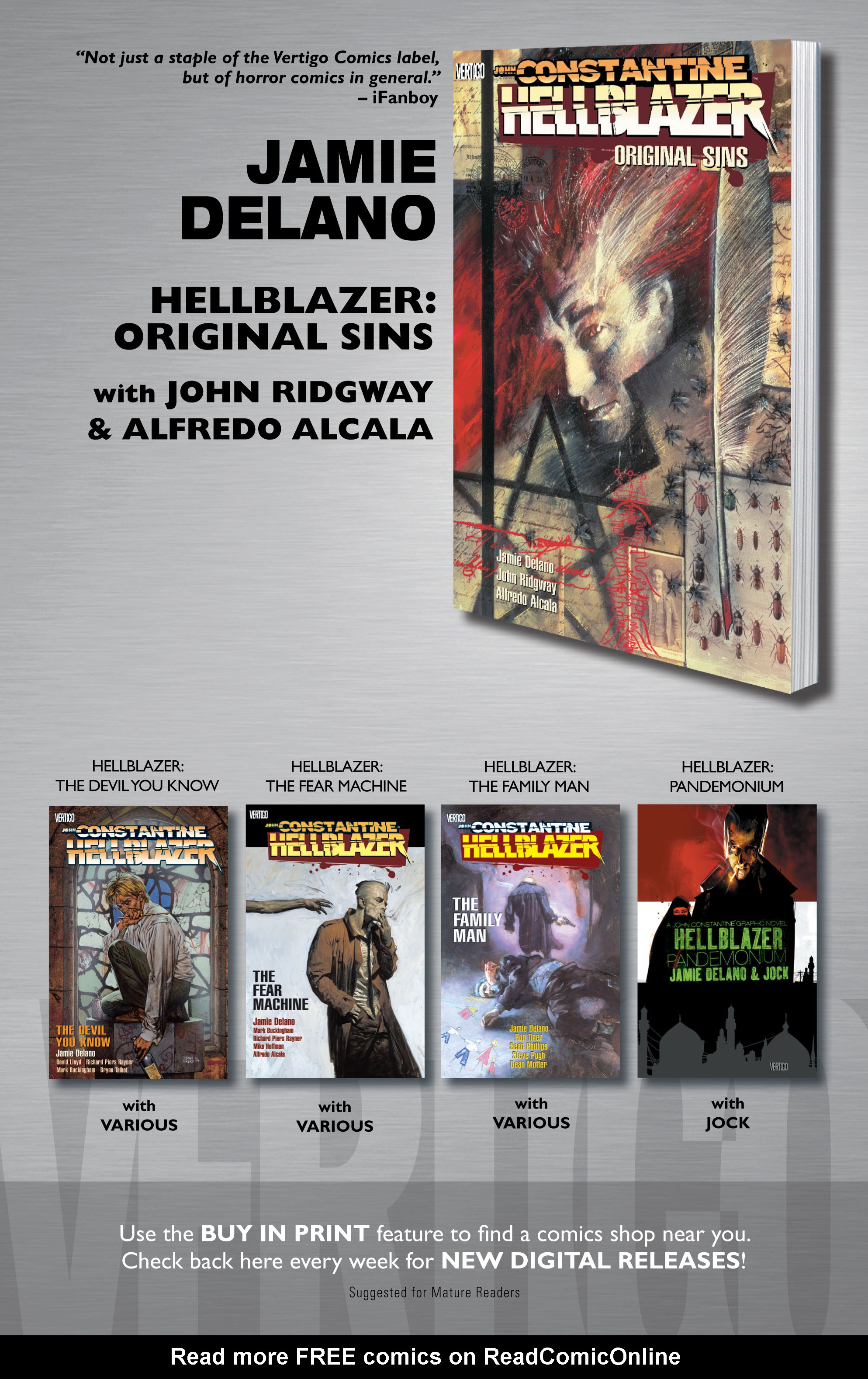Read online Hellblazer comic -  Issue #159 - 24